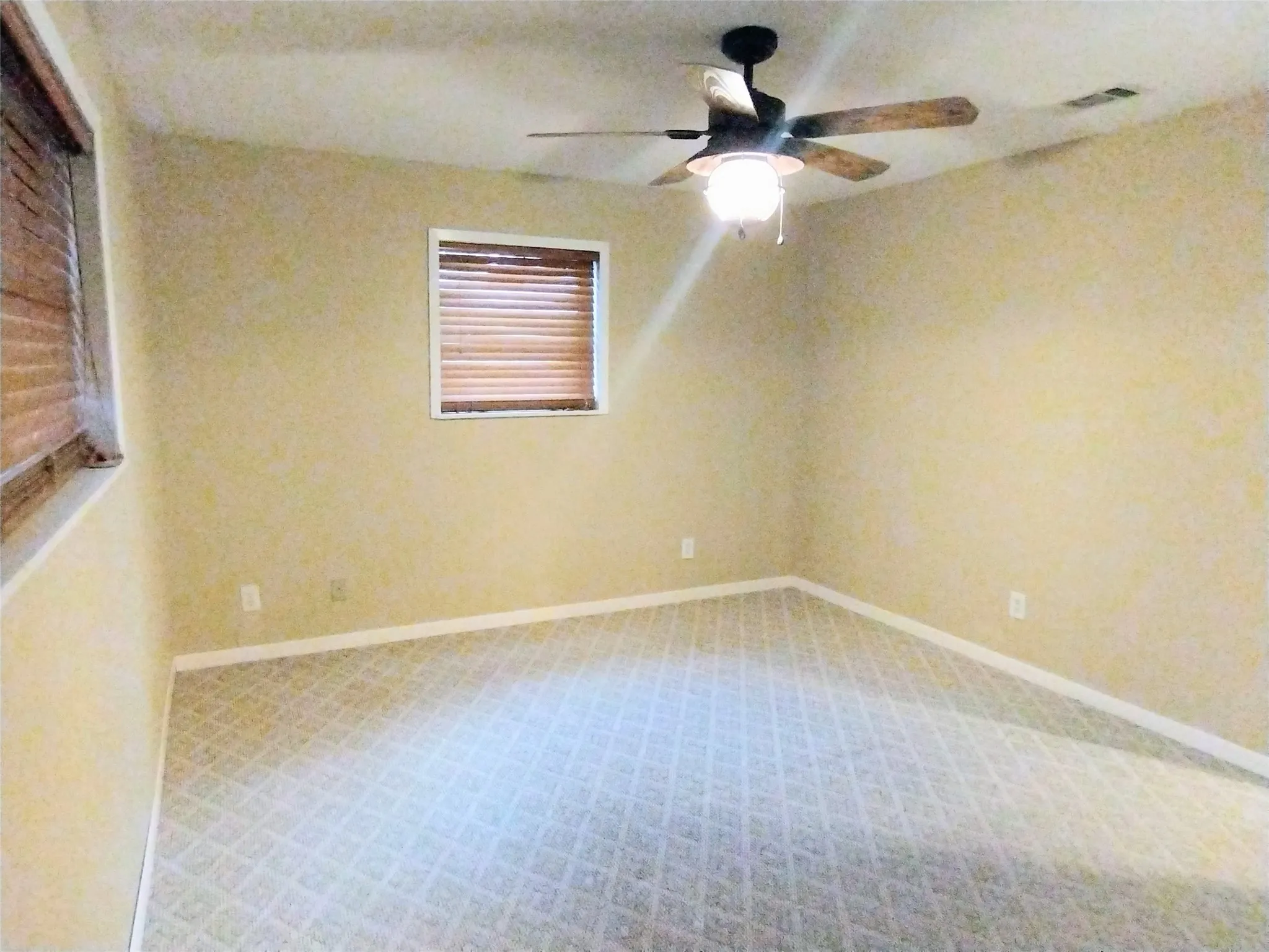 Bedroom downstairs with ensuite bathroom