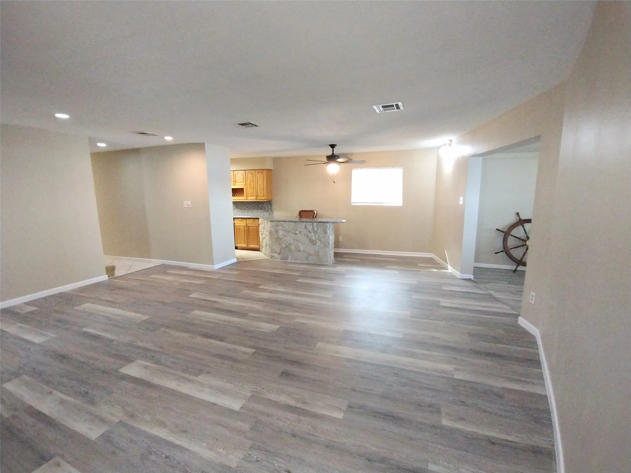 View of Living and Dining