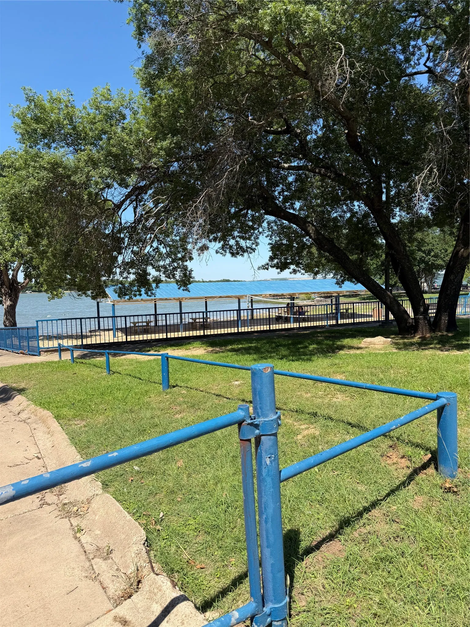 Private boat ramp and dock
