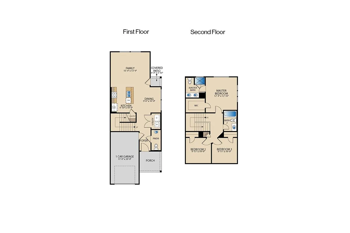 451 Sweet Spring Drive - Lassen II Floor Plan