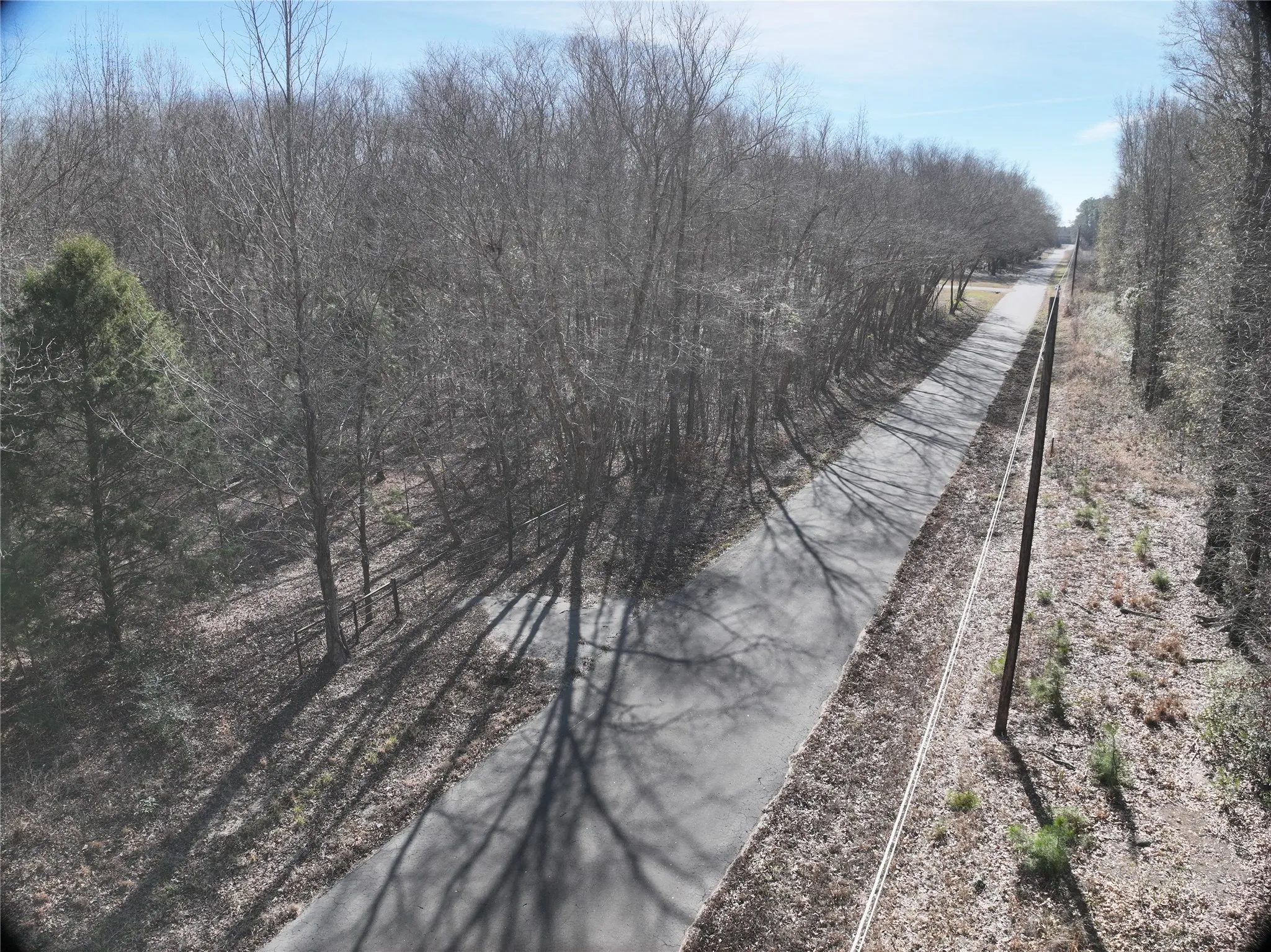 Power lines on CR 3170