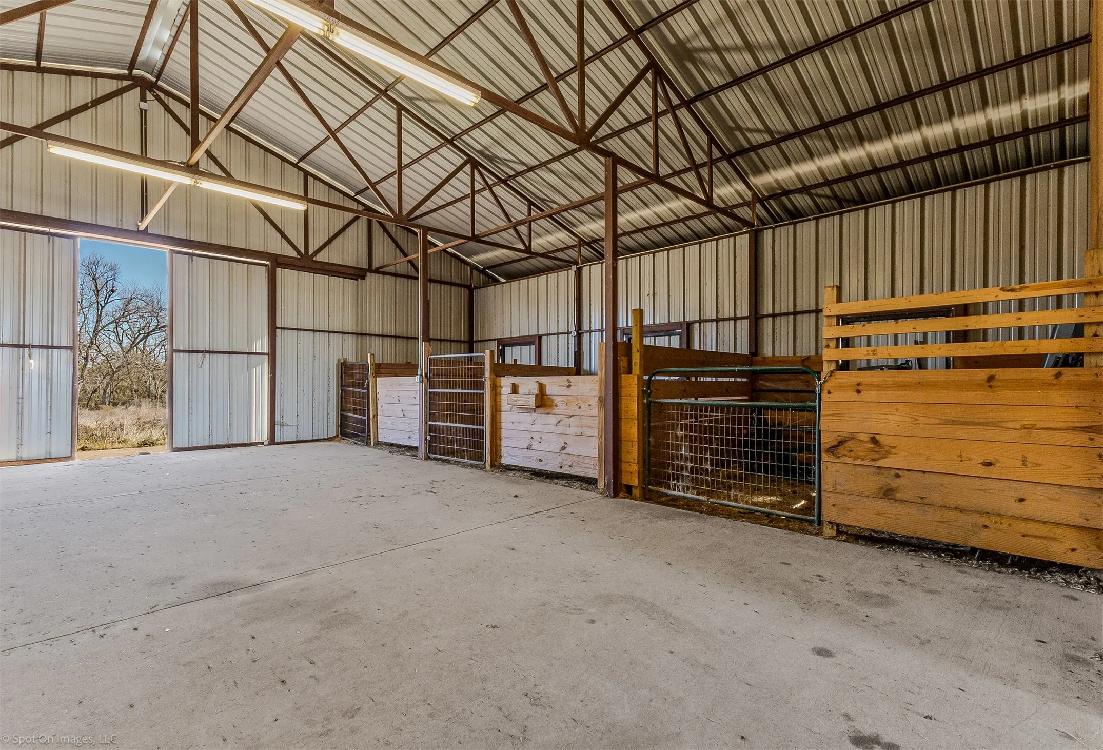 View of stable