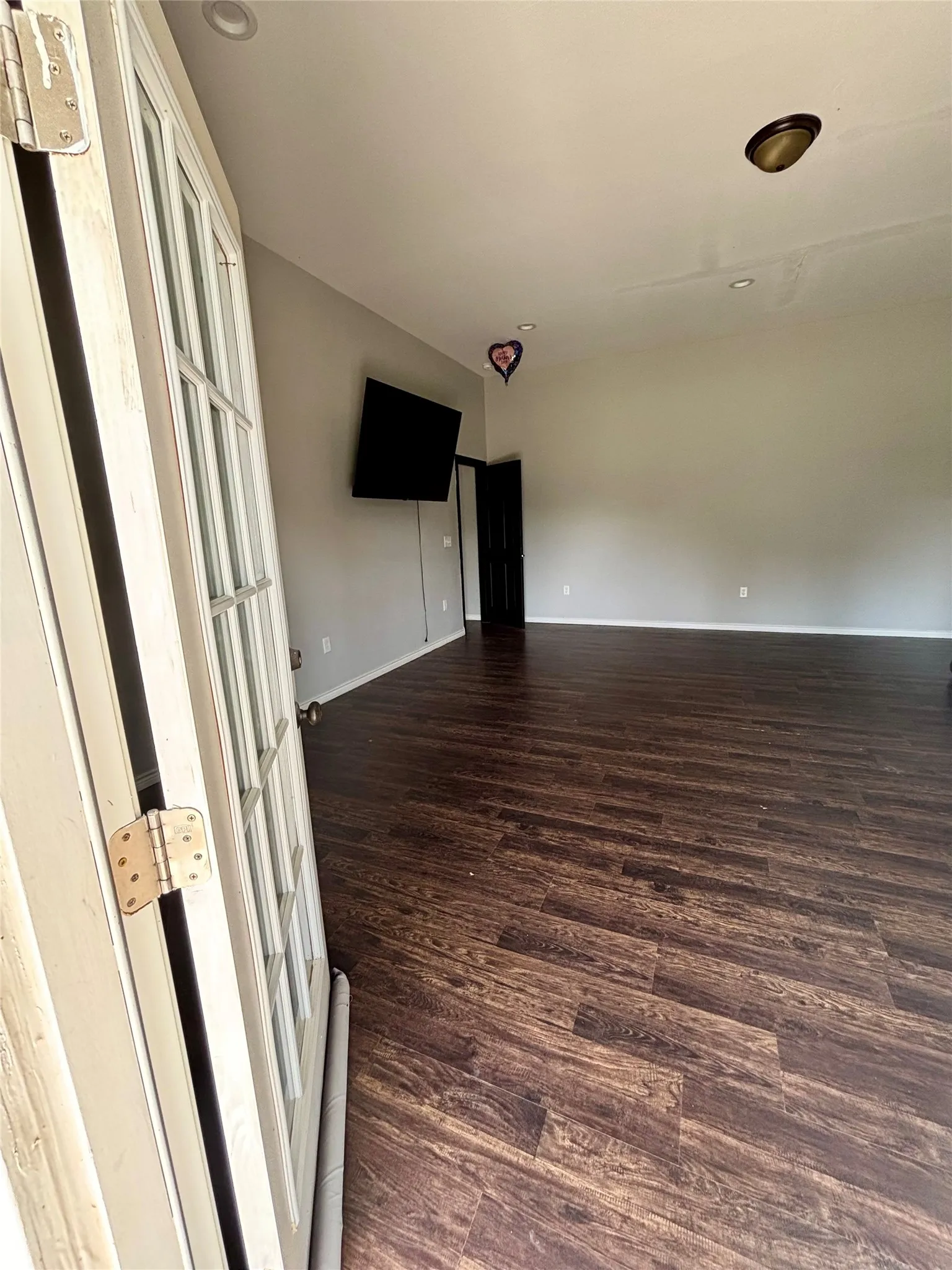 view into your bedroom from your patio