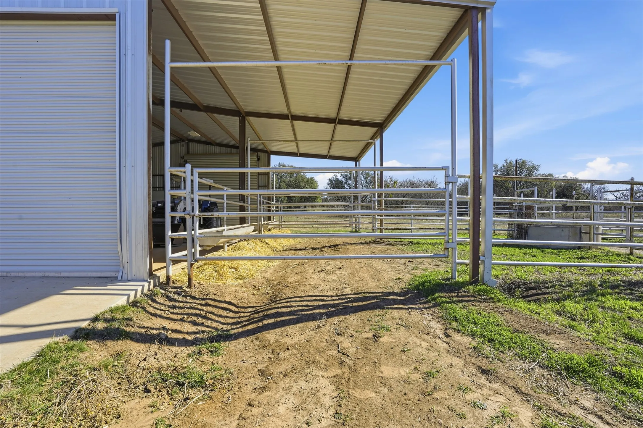 3 cattle pen gates