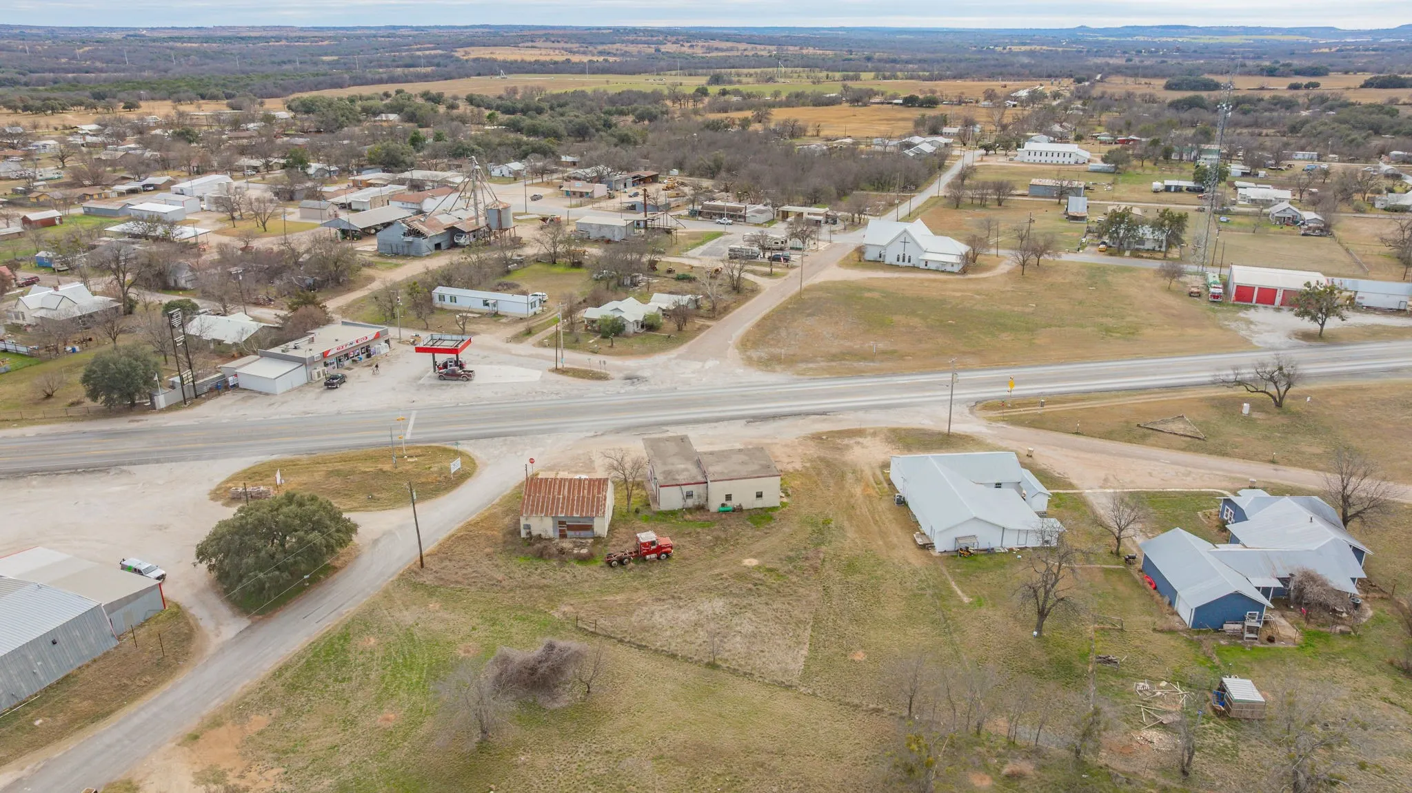 Retail For Sale in Comanche County , 100 W Commerce Street, Gustine, Texas 76455, 0, 0, Garage spaces, 0 Sqft, built in 1963, Preowned, mls#21156131, Real Estate Agent in Gustine, Homes For Sale in Comanche county, Homes For Sale in Gustine, Realtor in Gustine Texas, Real Estate Brokerage Independent Realty Texas, Luminita Cordes Realtor