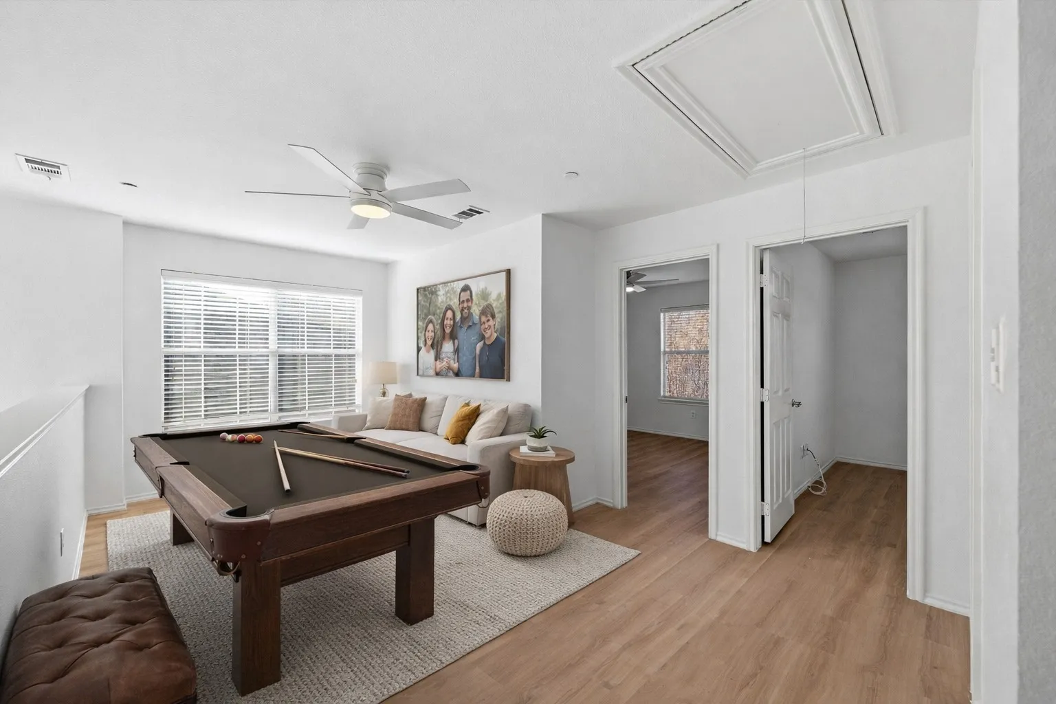 Upstairs Family Room - Virtually Staged