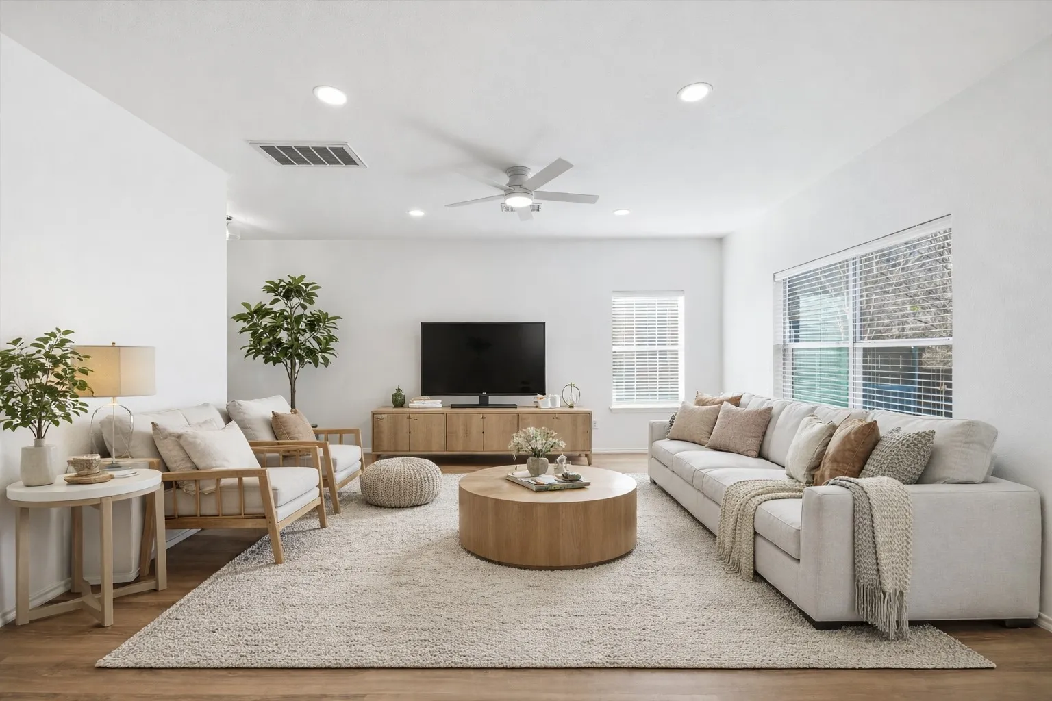 Virtually Staged - Living Room