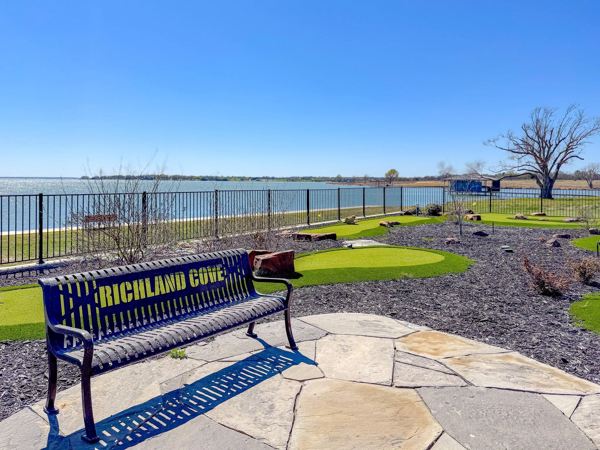 Places to sit and enjoy the views.