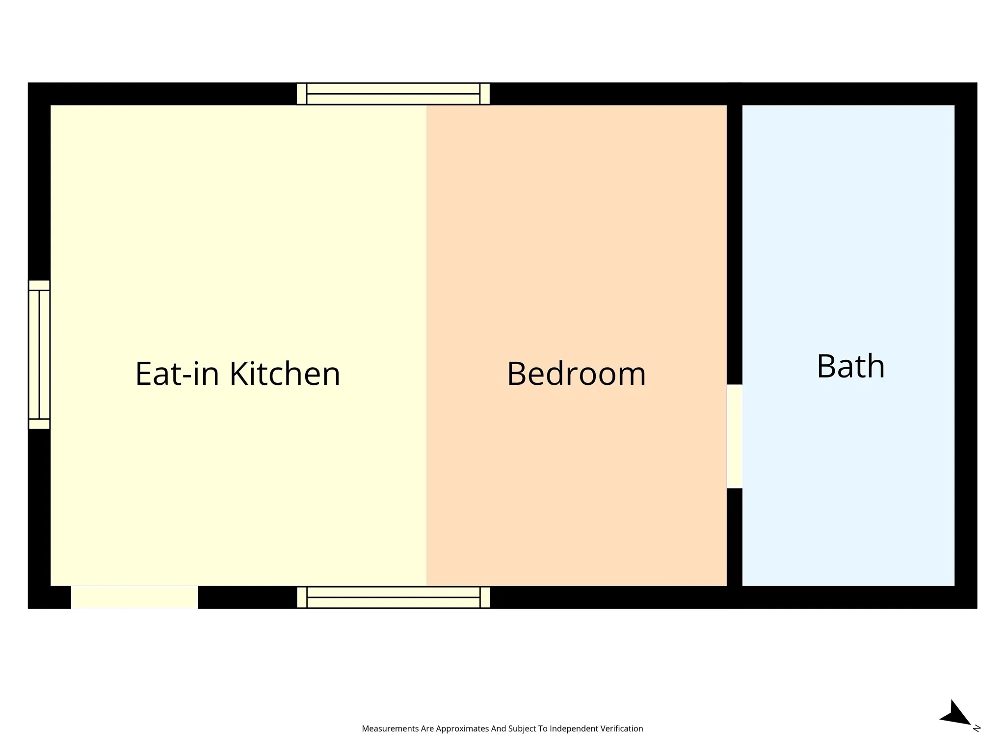 Floor plan of out building
