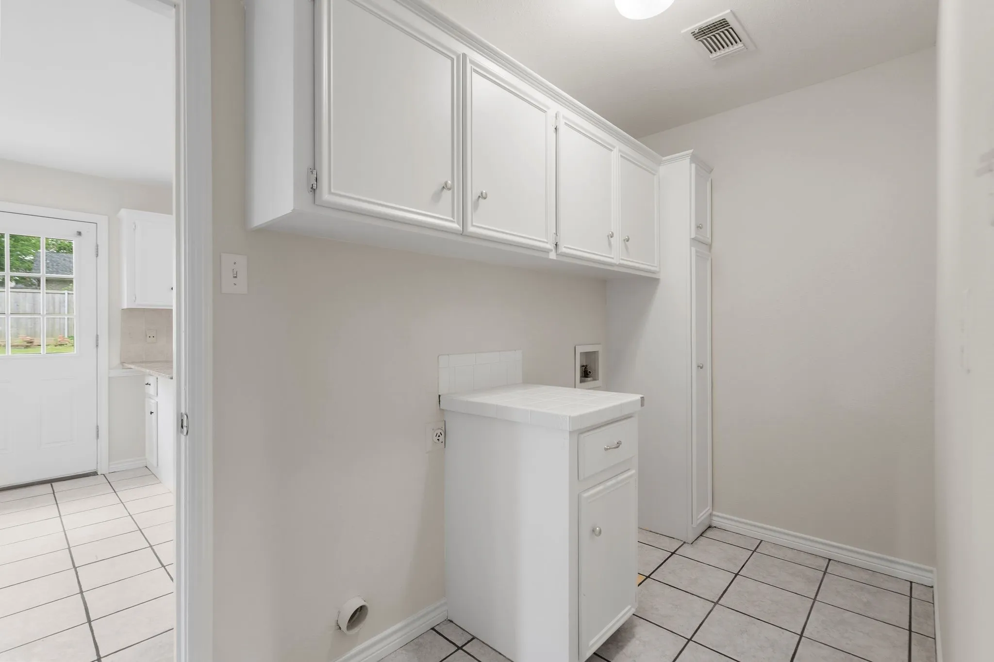 Laundry Room with great storage!