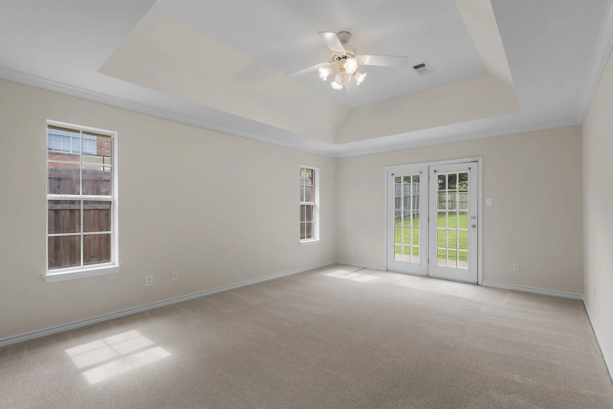 Primary Bedroom with private patio