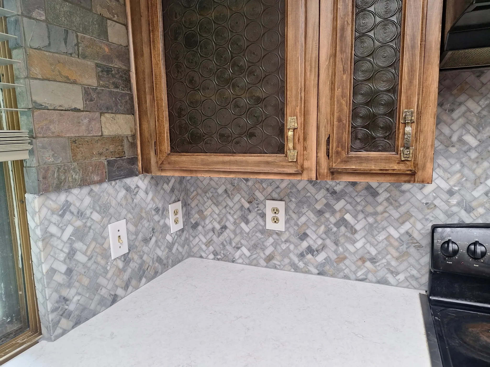 New backsplash installed March, 2026