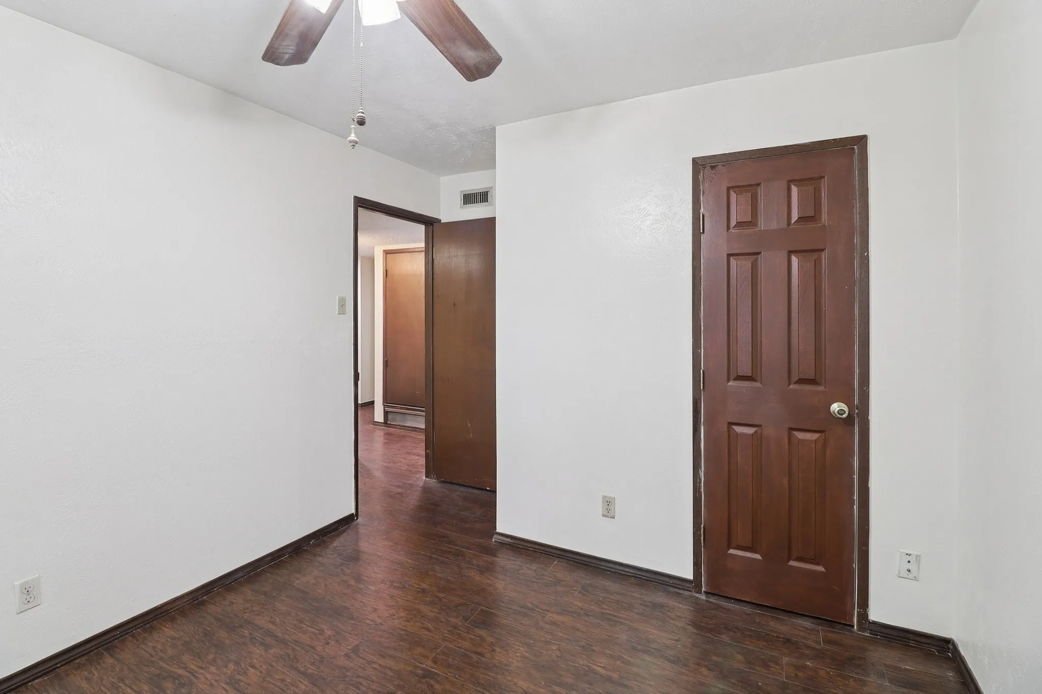 One of the bedrooms.