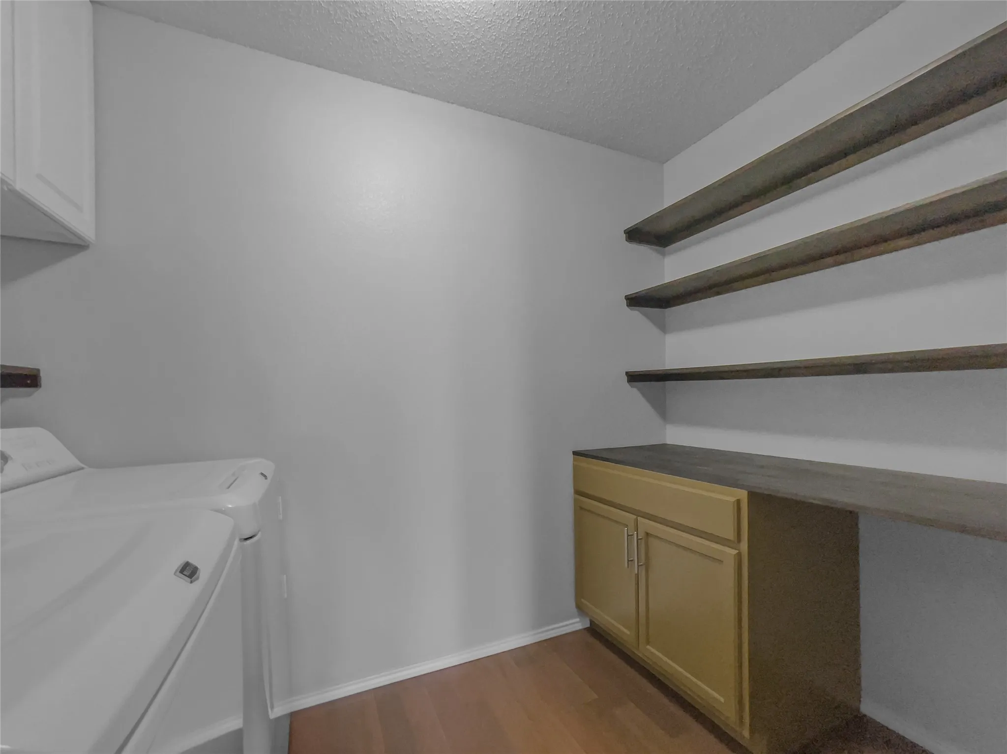 Utility room and pantry shelving