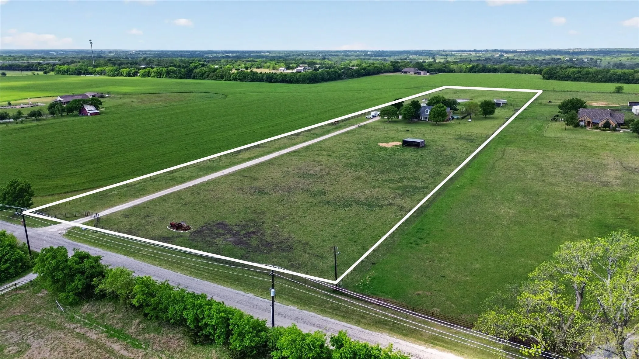 Outline of 8.974 acres.