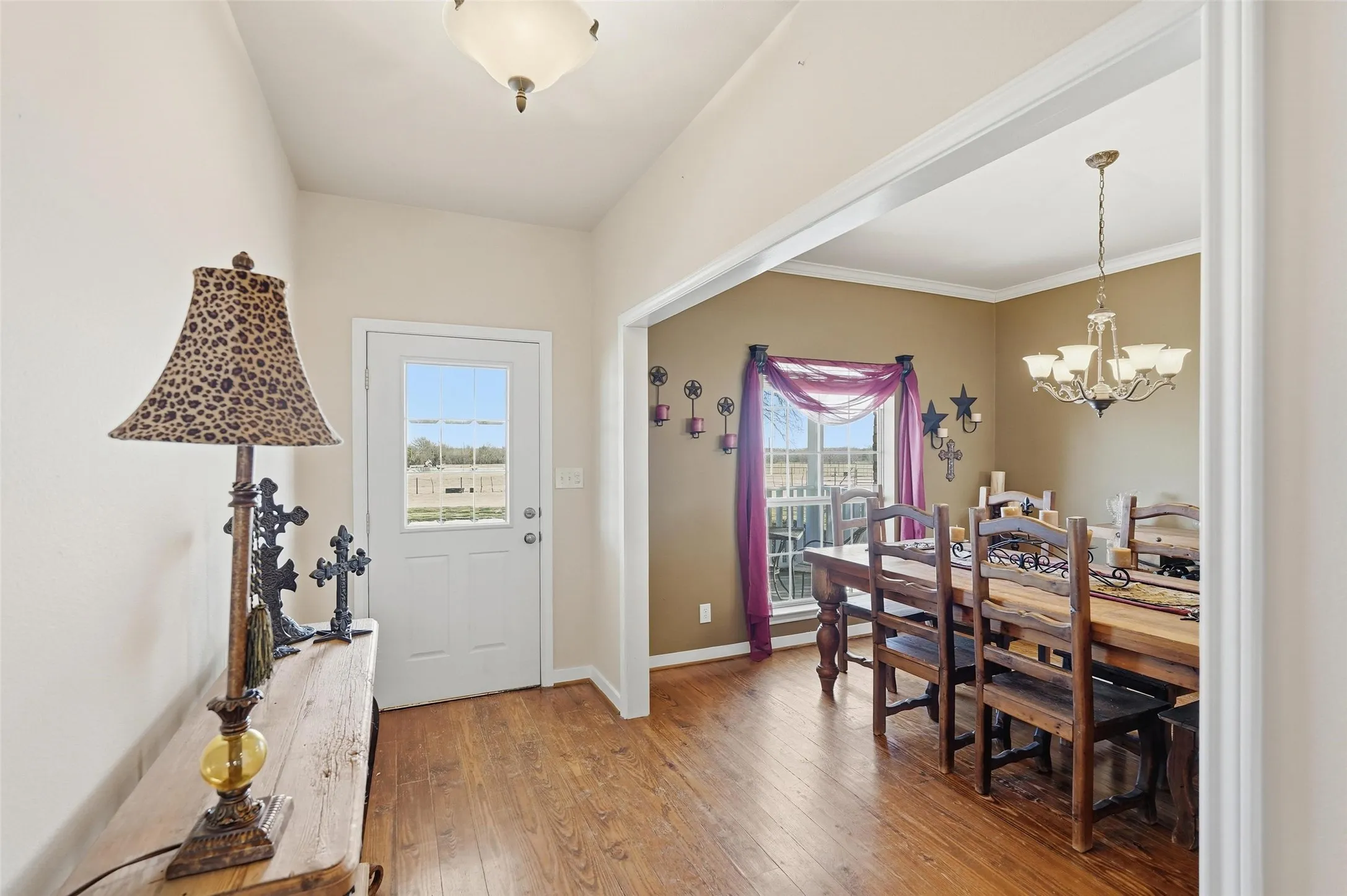 Front entryway.