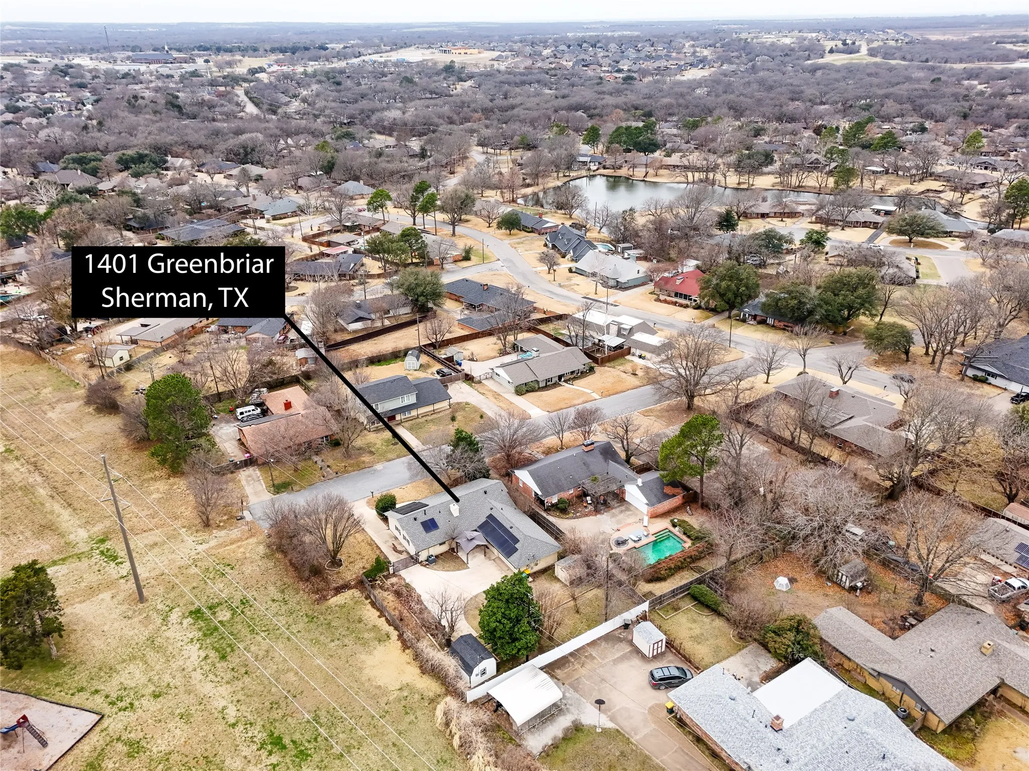 Single Family Residence For Sale in Grayson County , 1401 Greenbrier Drive, Sherman, Texas 75092, 3 Bedrooms, 2 Bathrooms, 2 Garage spaces, 1,932 Sqft, built in 1967, Price $309,900, mls#21157792, Real Estate Agent in Sherman, Homes For Sale in Grayson county, Homes For Sale in Sherman, Realtor in Sherman Texas, Real Estate Brokerage Independent Realty Texas, Luminita Cordes Realtor