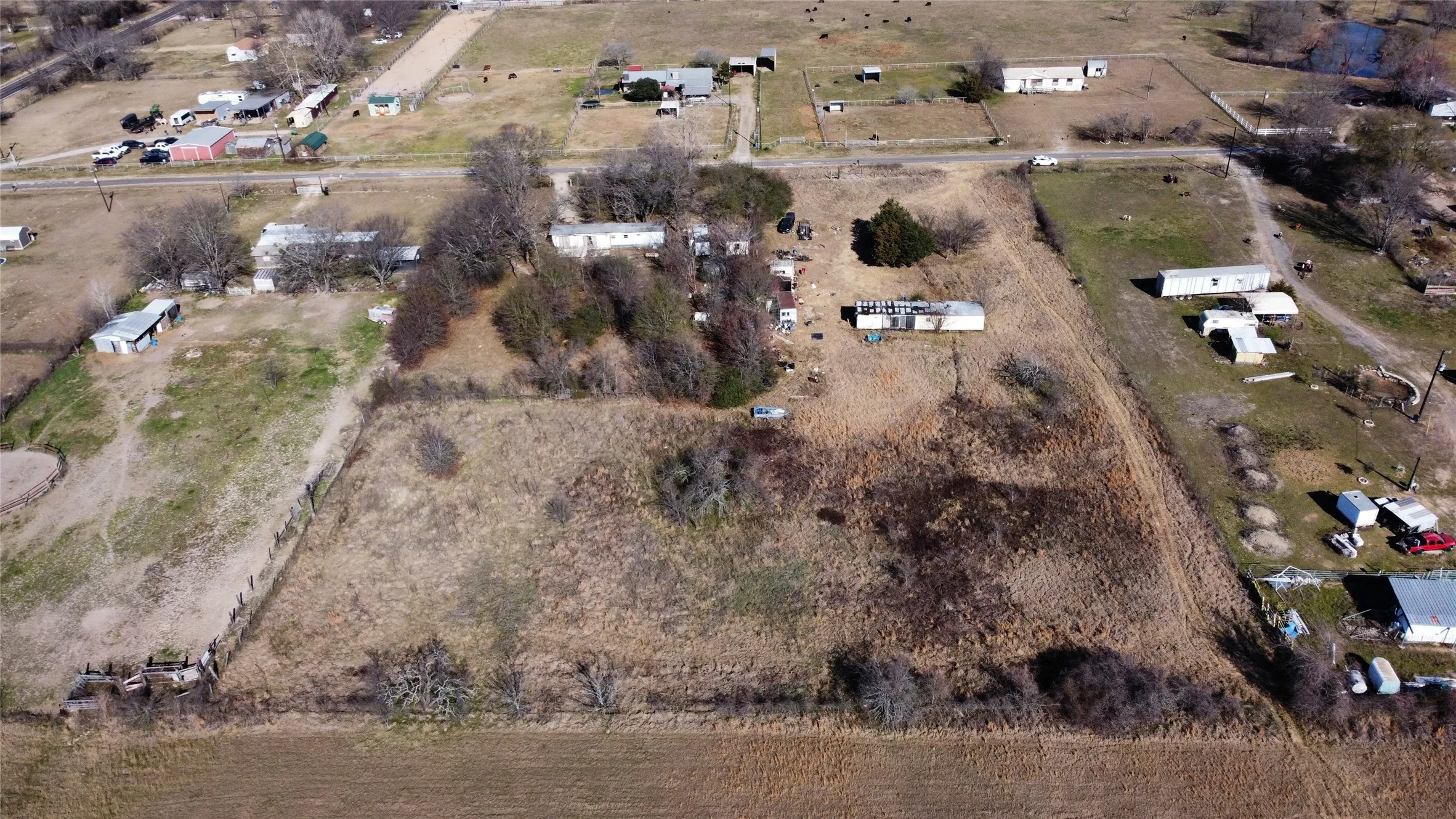 Back of the property