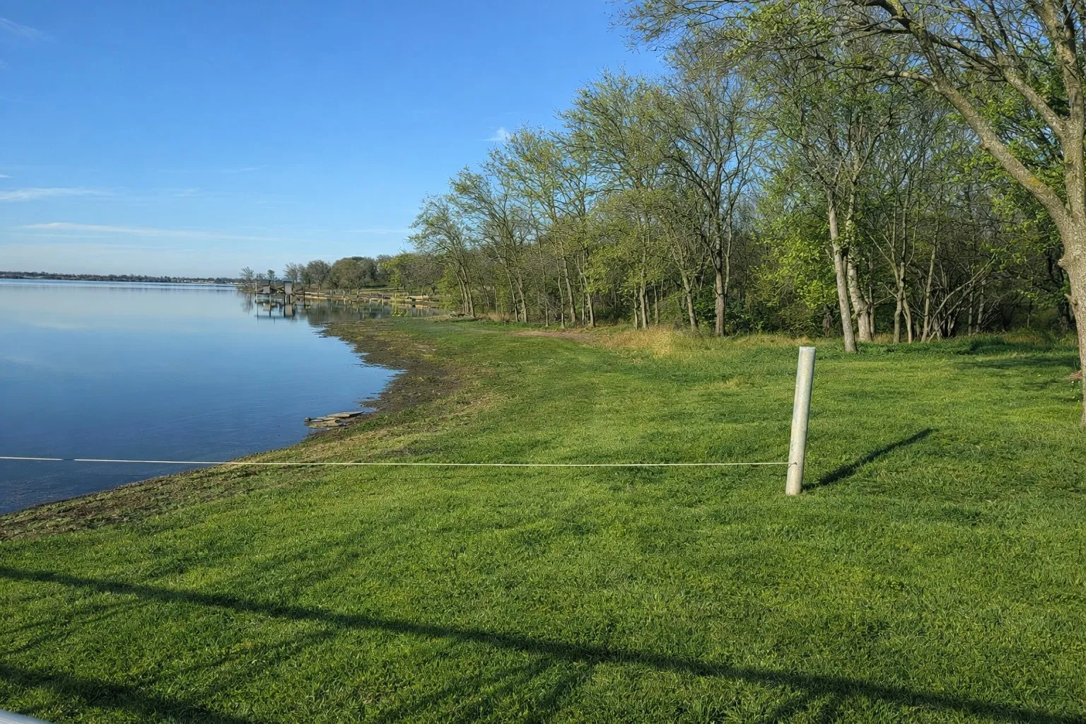 Shoreline at Dock