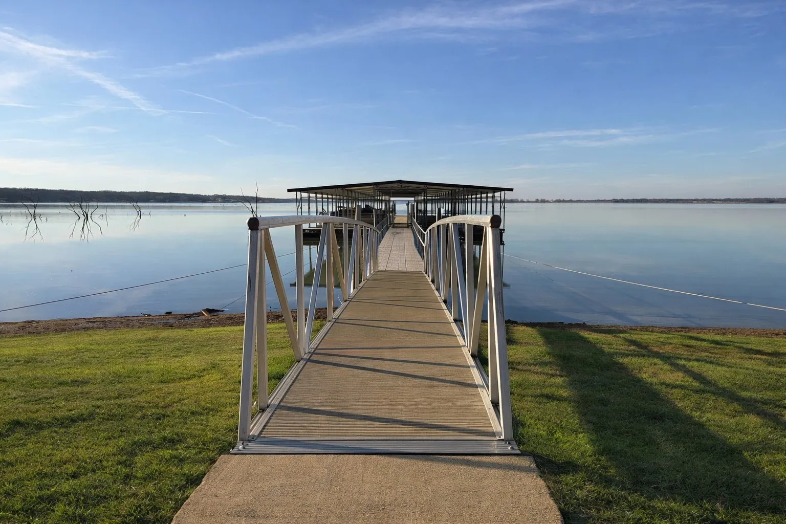 Shoreline at Dock