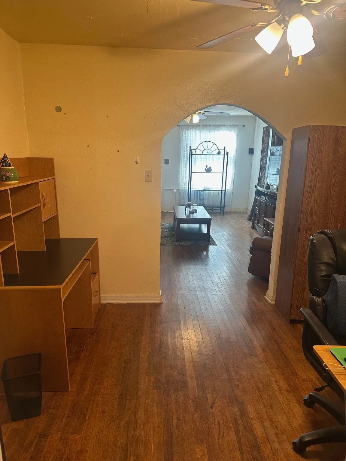 Original hardwood flooring