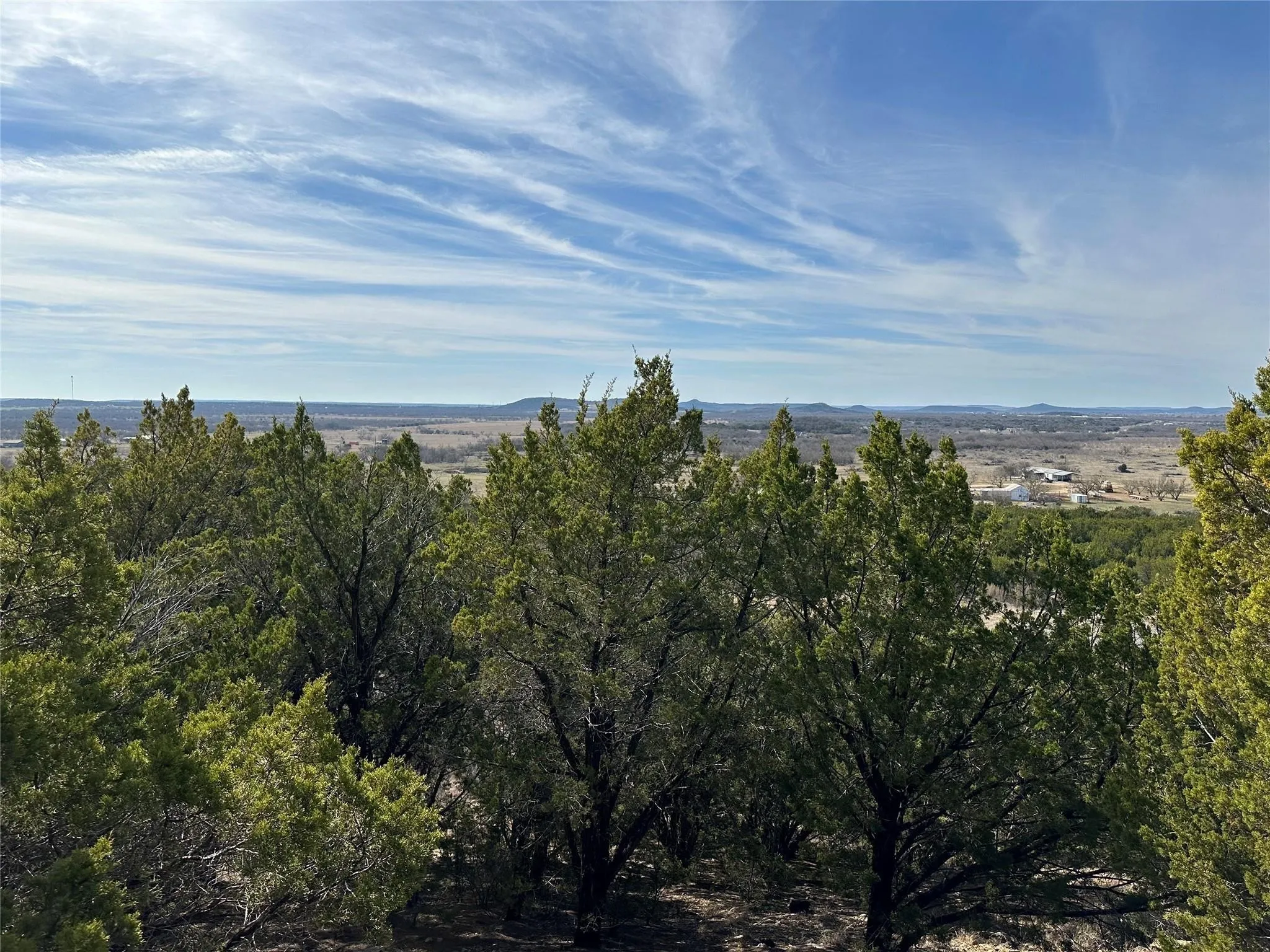 Mountain view over the valley