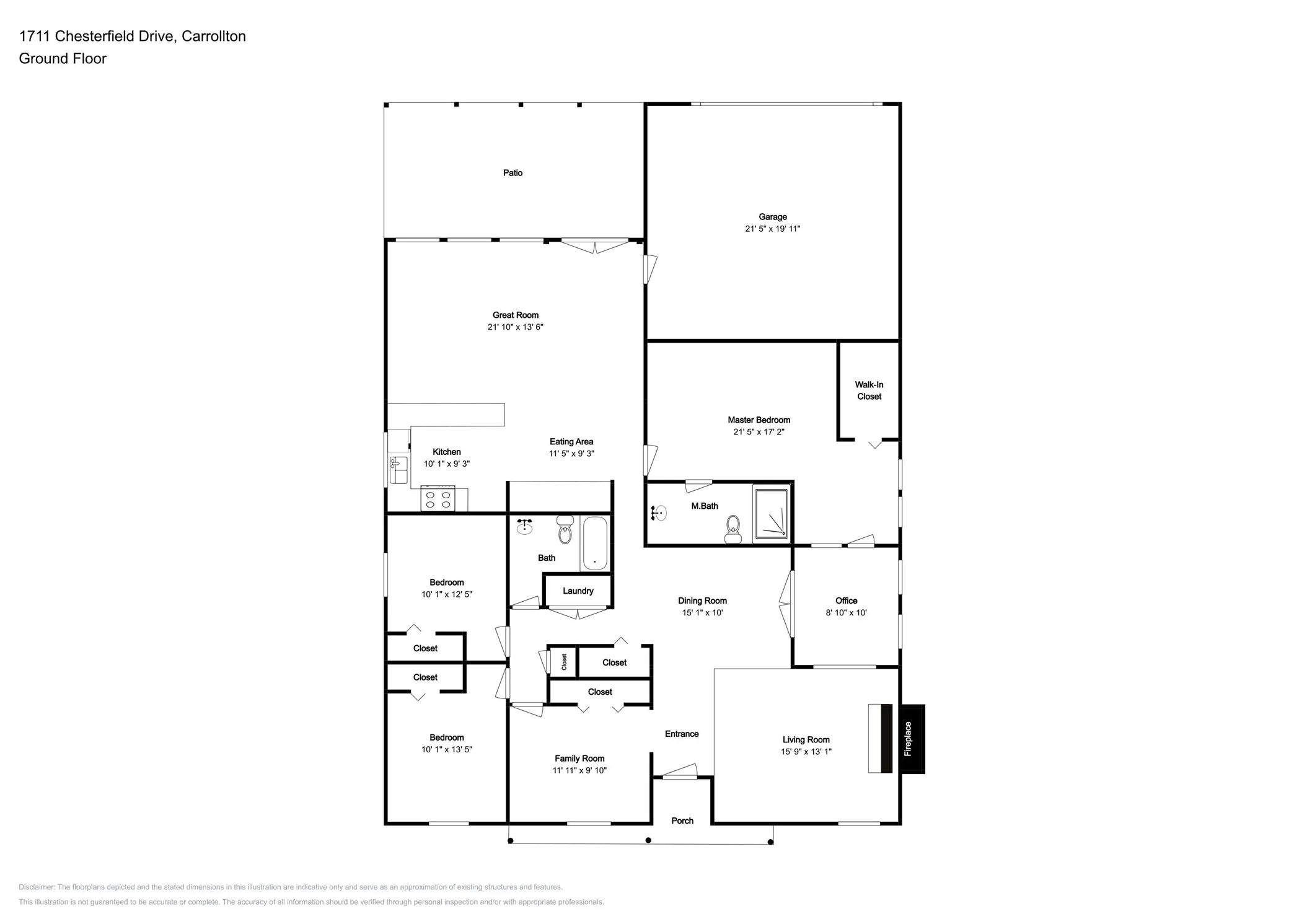 Single Family Residence For Sale in Denton County , 1711 Chesterfield Drive, Carrollton, Texas 75007, 4 Bedroom, 2 Bathroom, 2 Garage spaces, 2,069 Sqft, built in 1977, Preowned, mls#21159220, Real Estate Agent in Carrollton, Homes For Sale in Denton county, Homes For Sale in Carrollton, Realtor in Carrollton Texas, Real Estate Brokerage Independent Realty Texas, Luminita Cordes Realtor