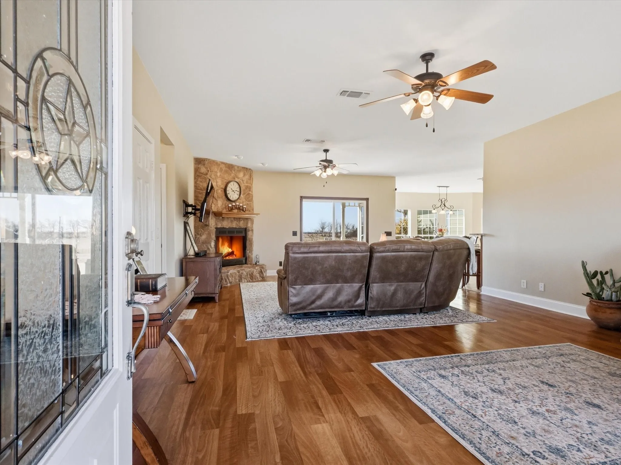 So much natural light throughout!