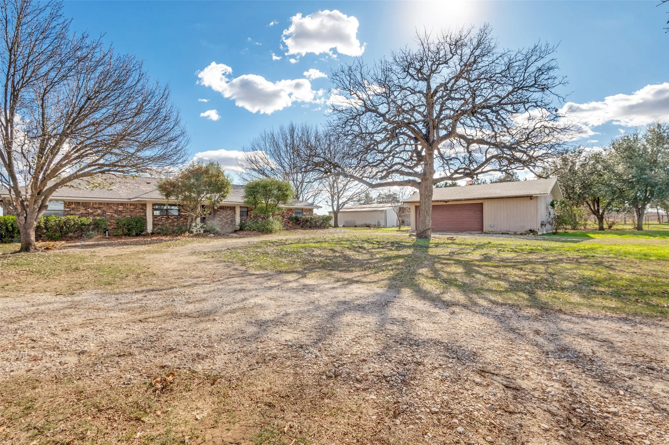 Front Yard with Mature Trees