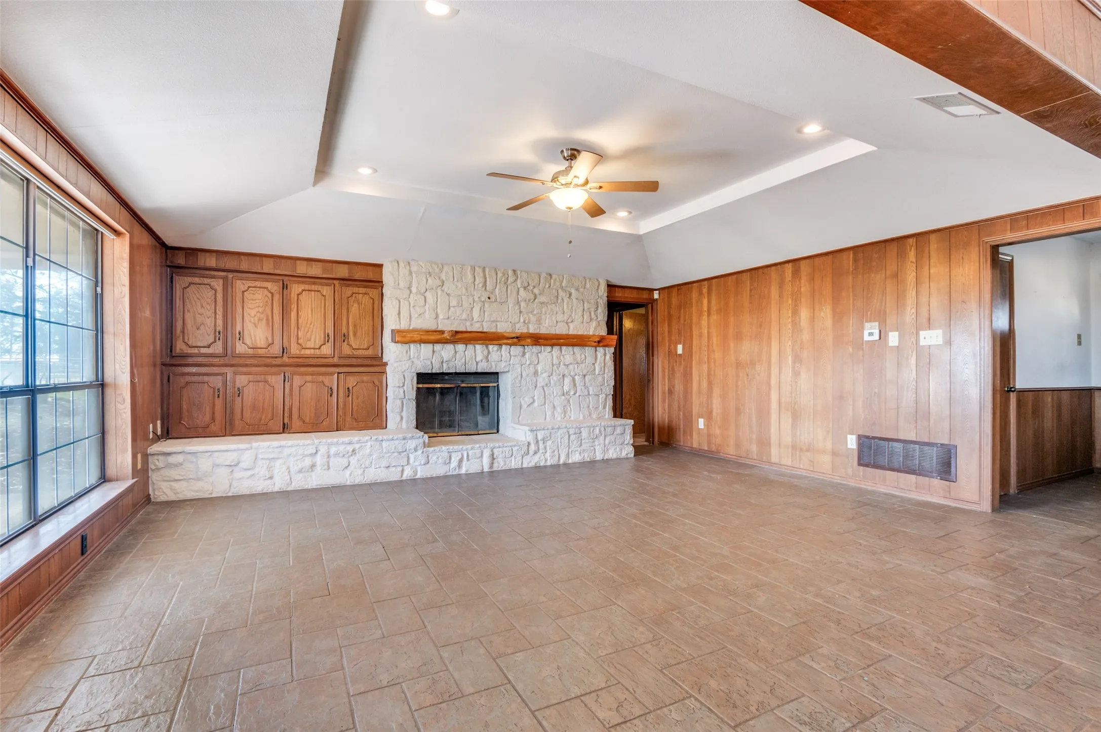 Large Stone Hearth