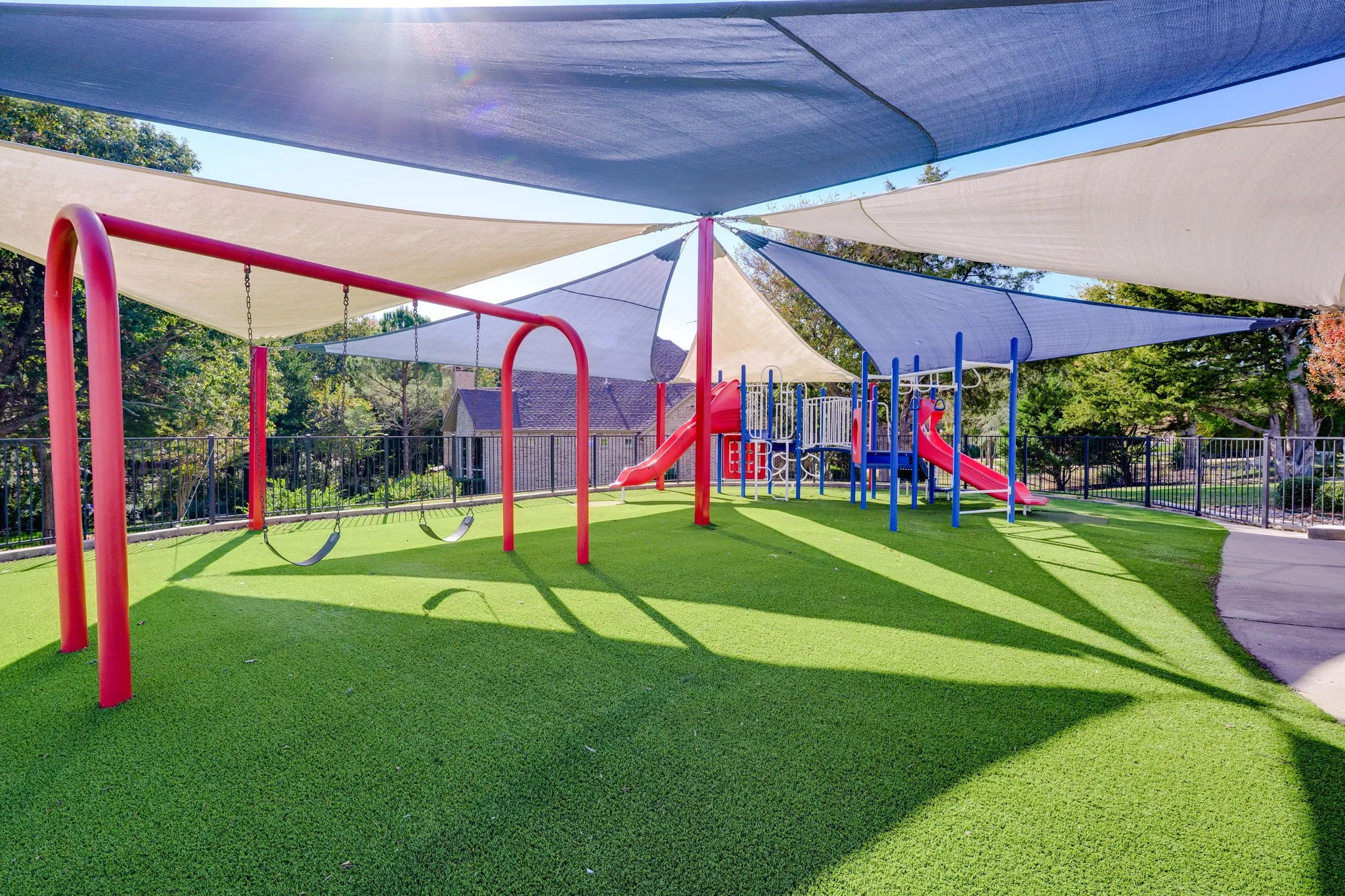 View of community play area