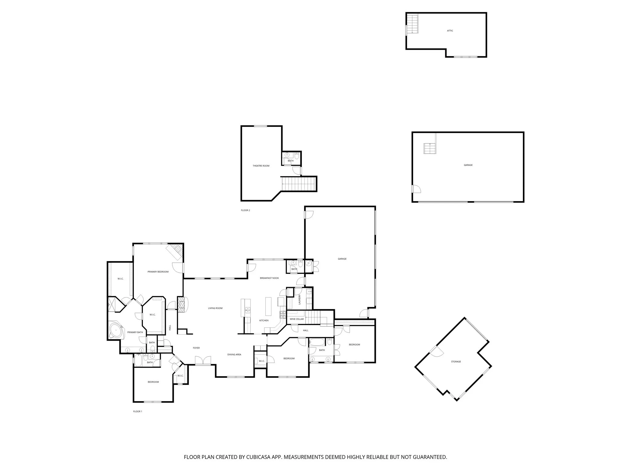View of home floor plan