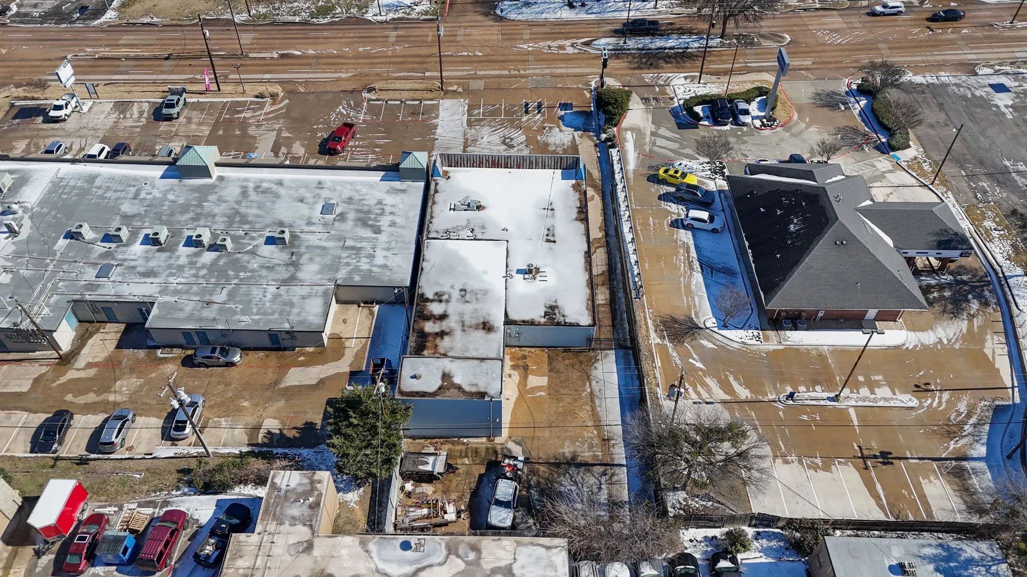 Established commercial corridor context