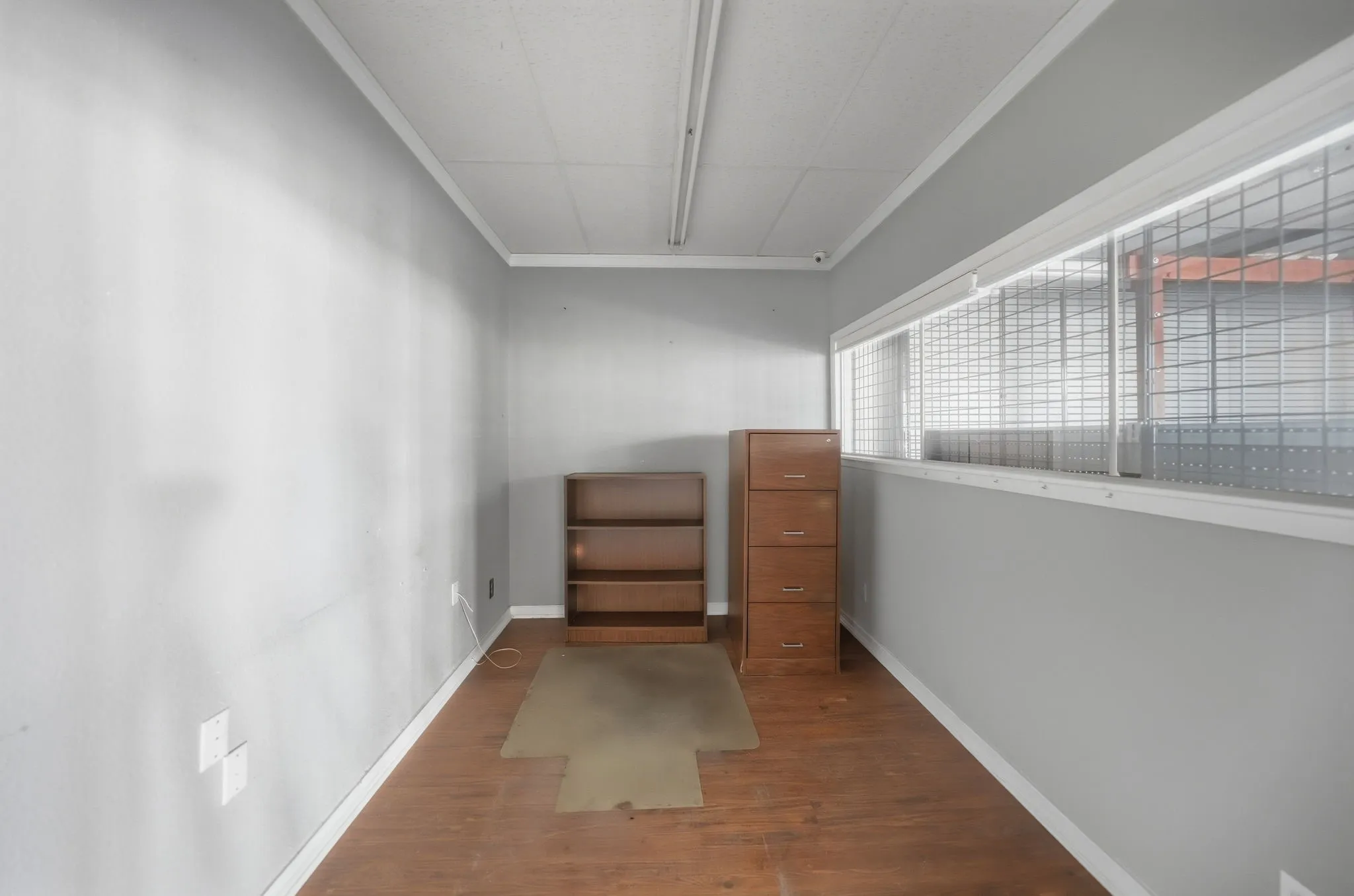 Dedicated storage keeps the sales floor clear