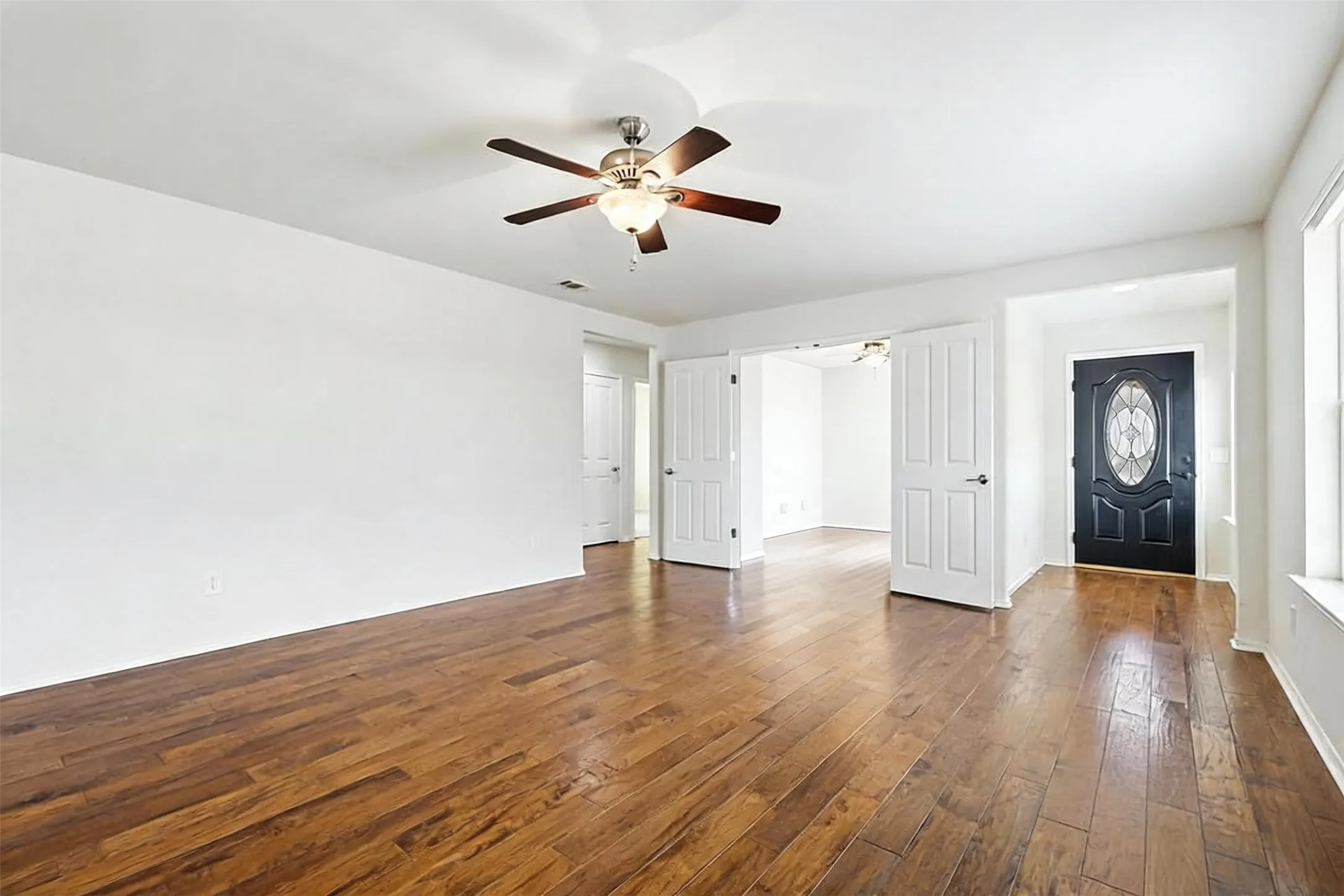Living Room opens to Office