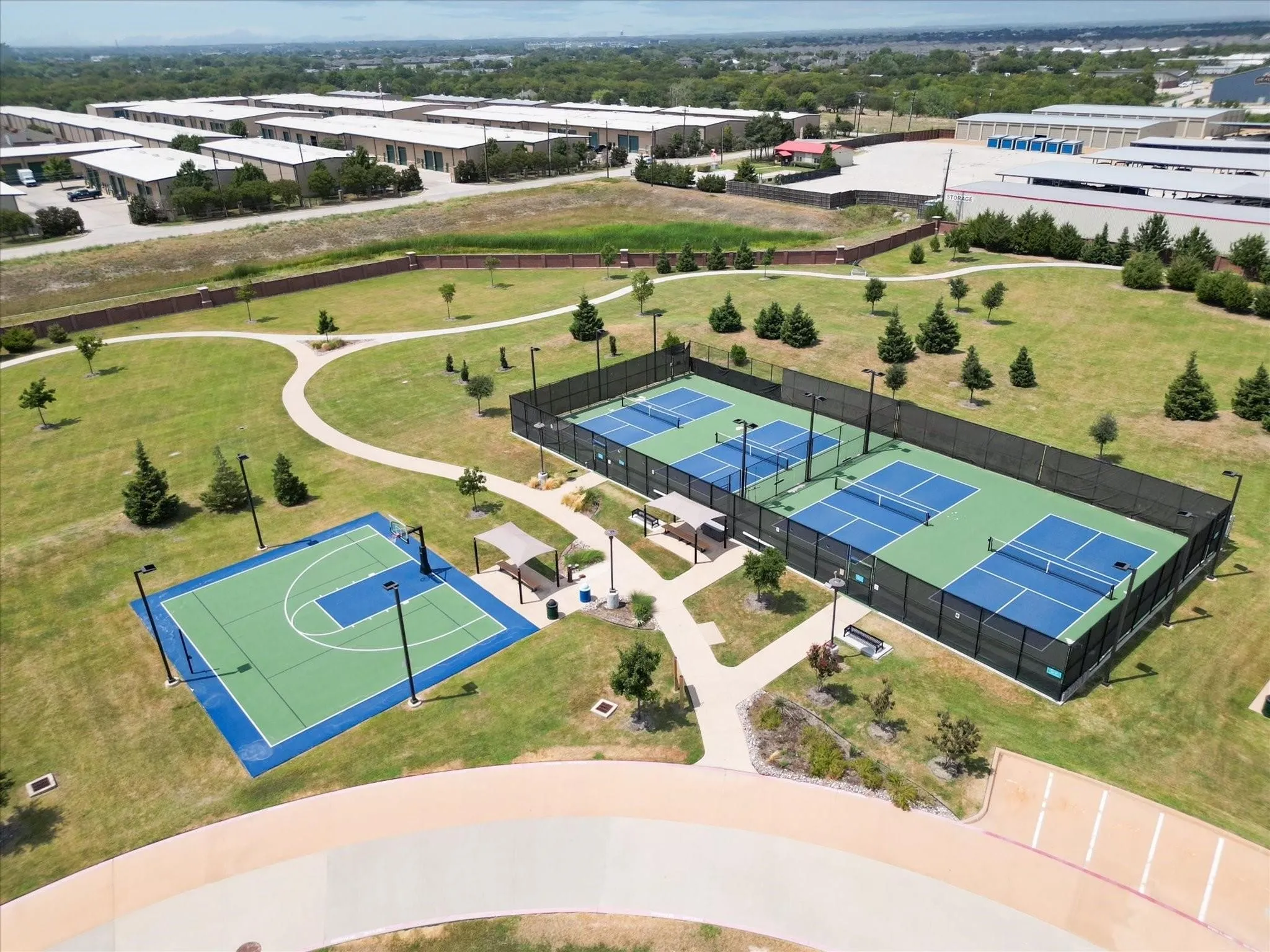 Northside Outdoor Basketball and Pickleball Courts