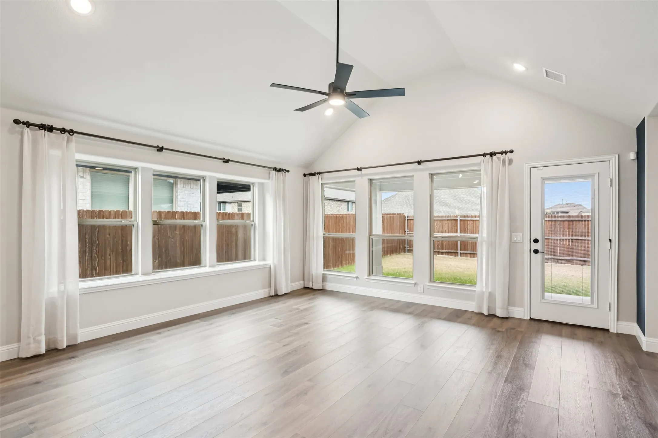 Open concept living room