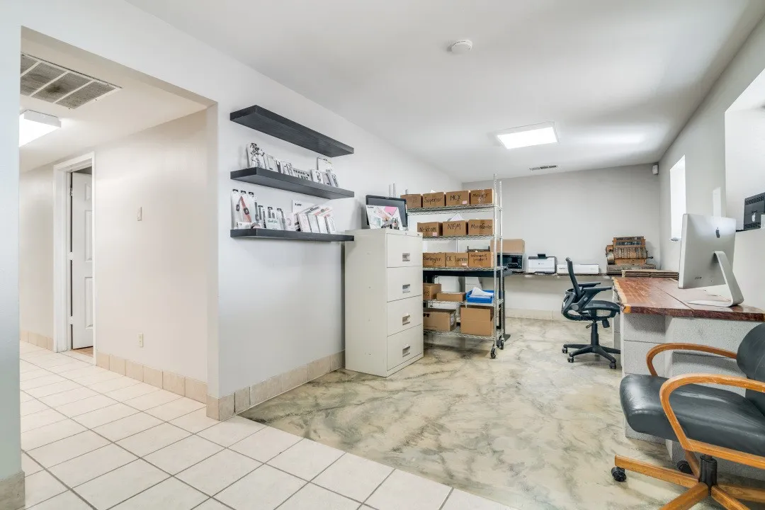 Office 1 or reception area in building A