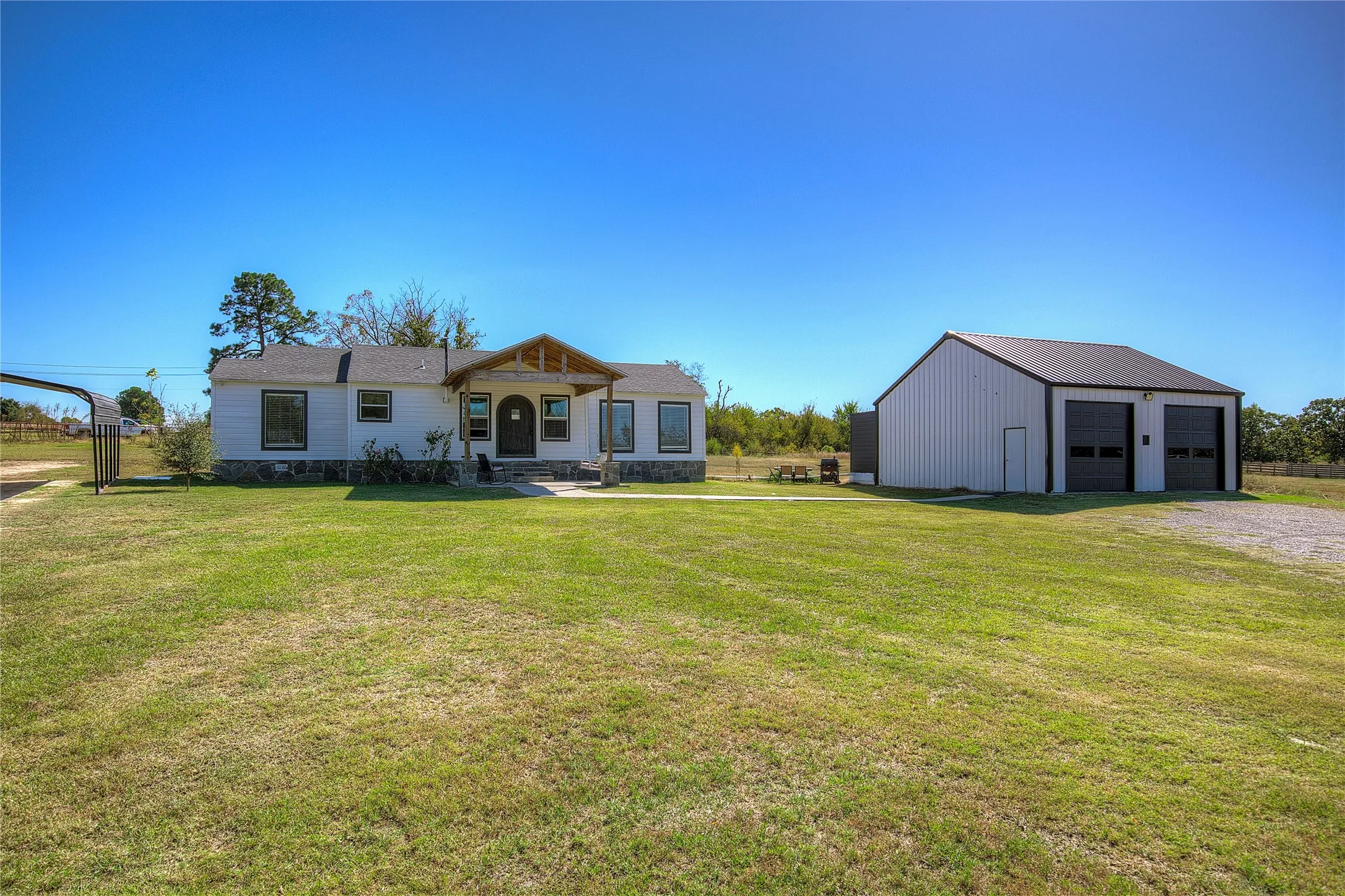 3 bed/2 bath home with detached garage and carport.