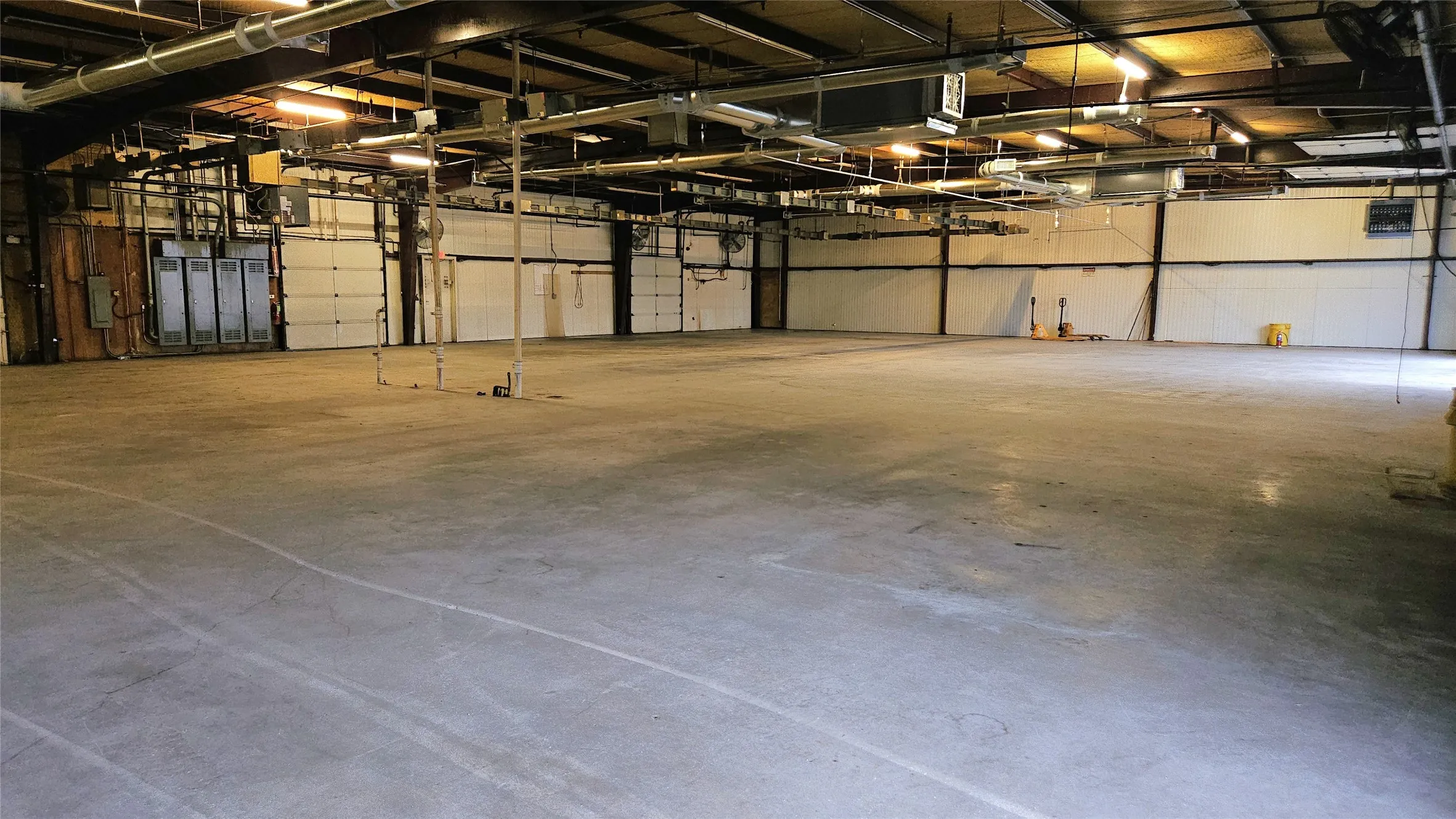 Shop floor facing Southeast