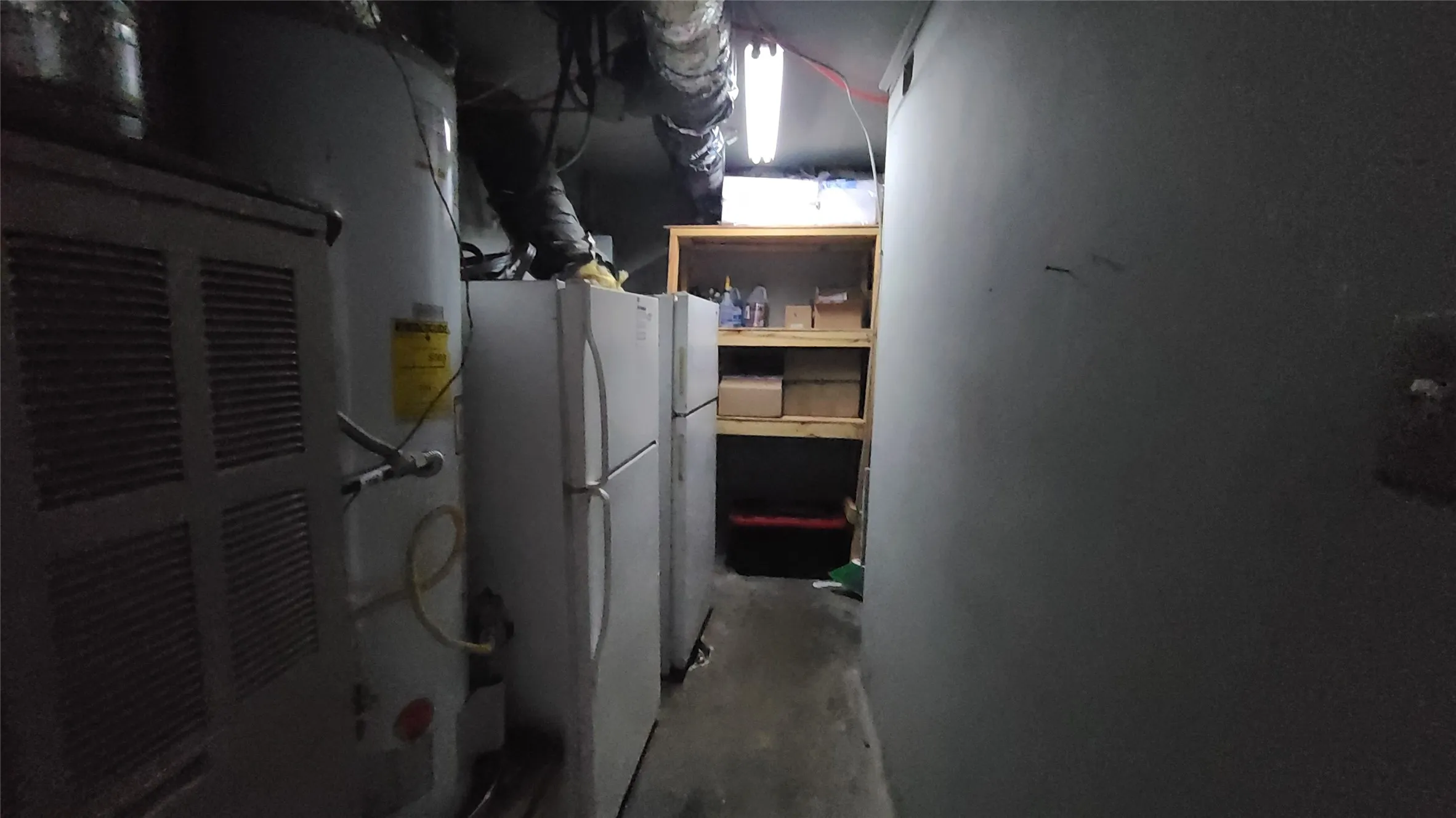 Storage and utility room