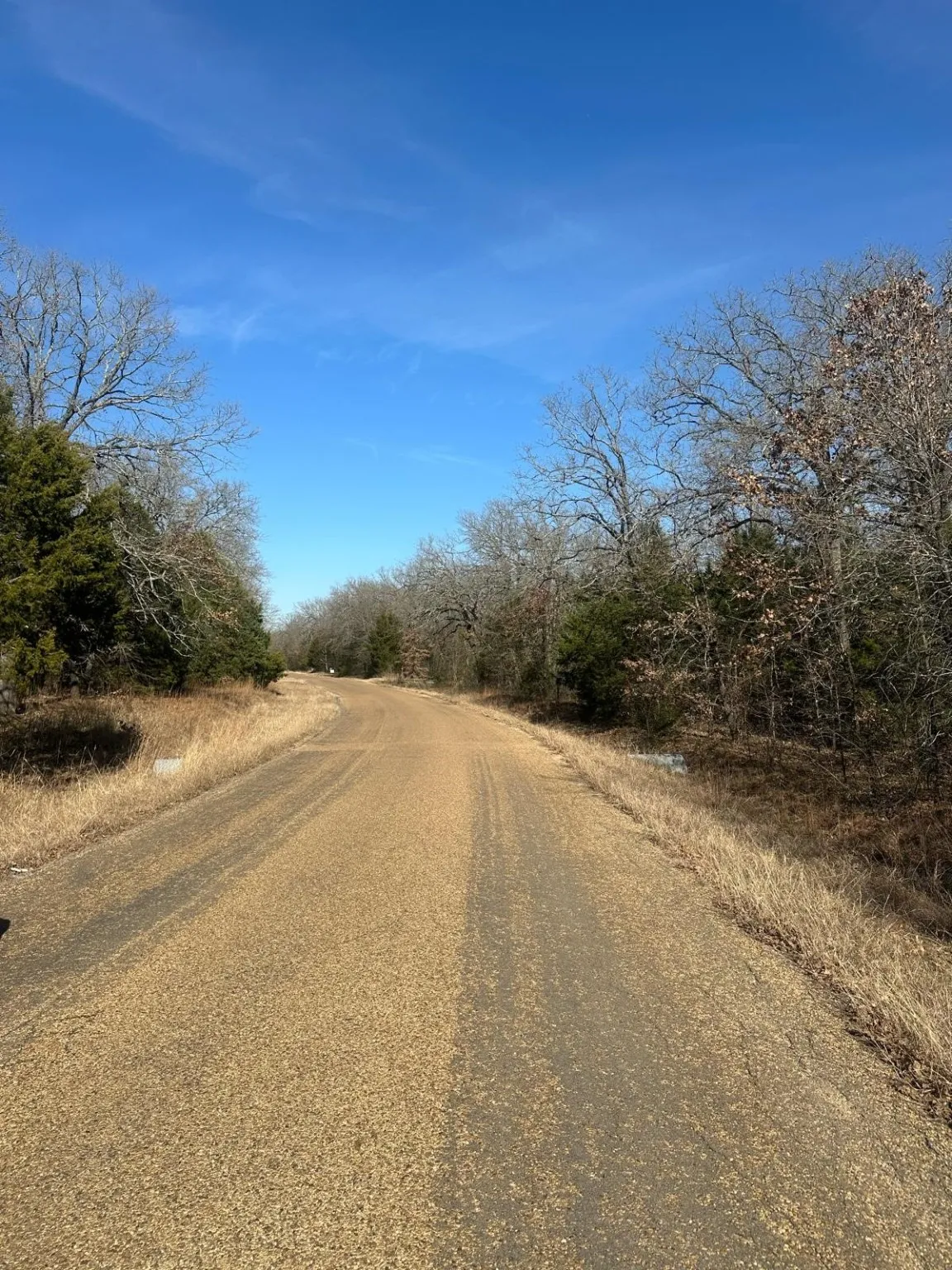 View of asphalt road