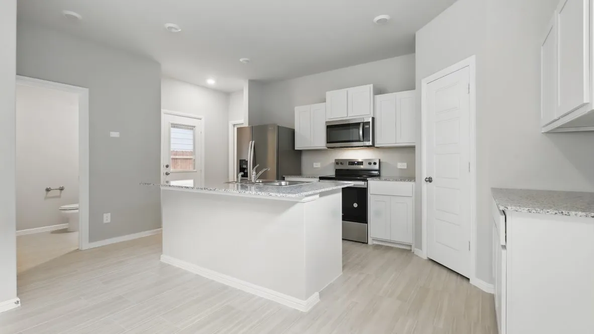 Kitchen - All Home and community information, including pricing, included features, terms, availability and amenities, are subject to change at any time without notice or obligation. All Drawings, pictures, photographs, video, square footages, floor plans, elevations, features, colors and sizes are approximate for illustration purposes only and will vary from the homes as built.
