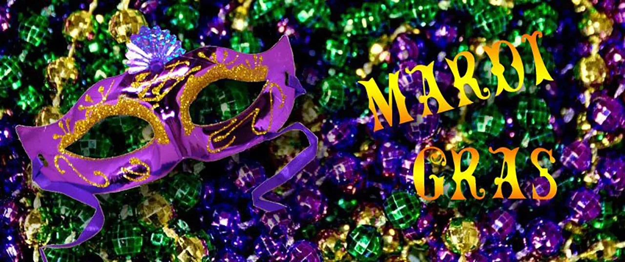 Annual Mardi Gras Parade the first Saturday of March 2026