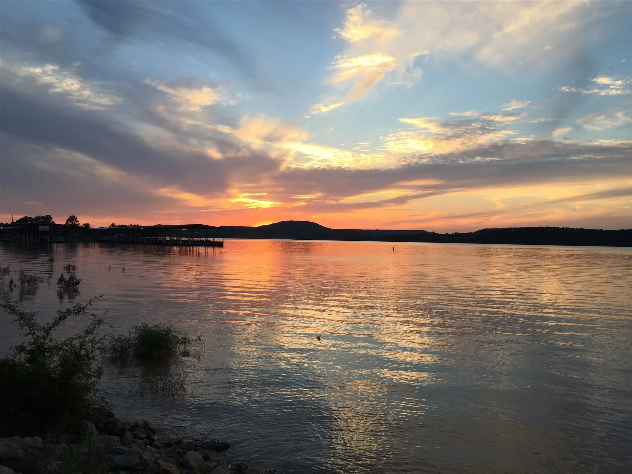 Unbeatable sunsets found at PK lake.