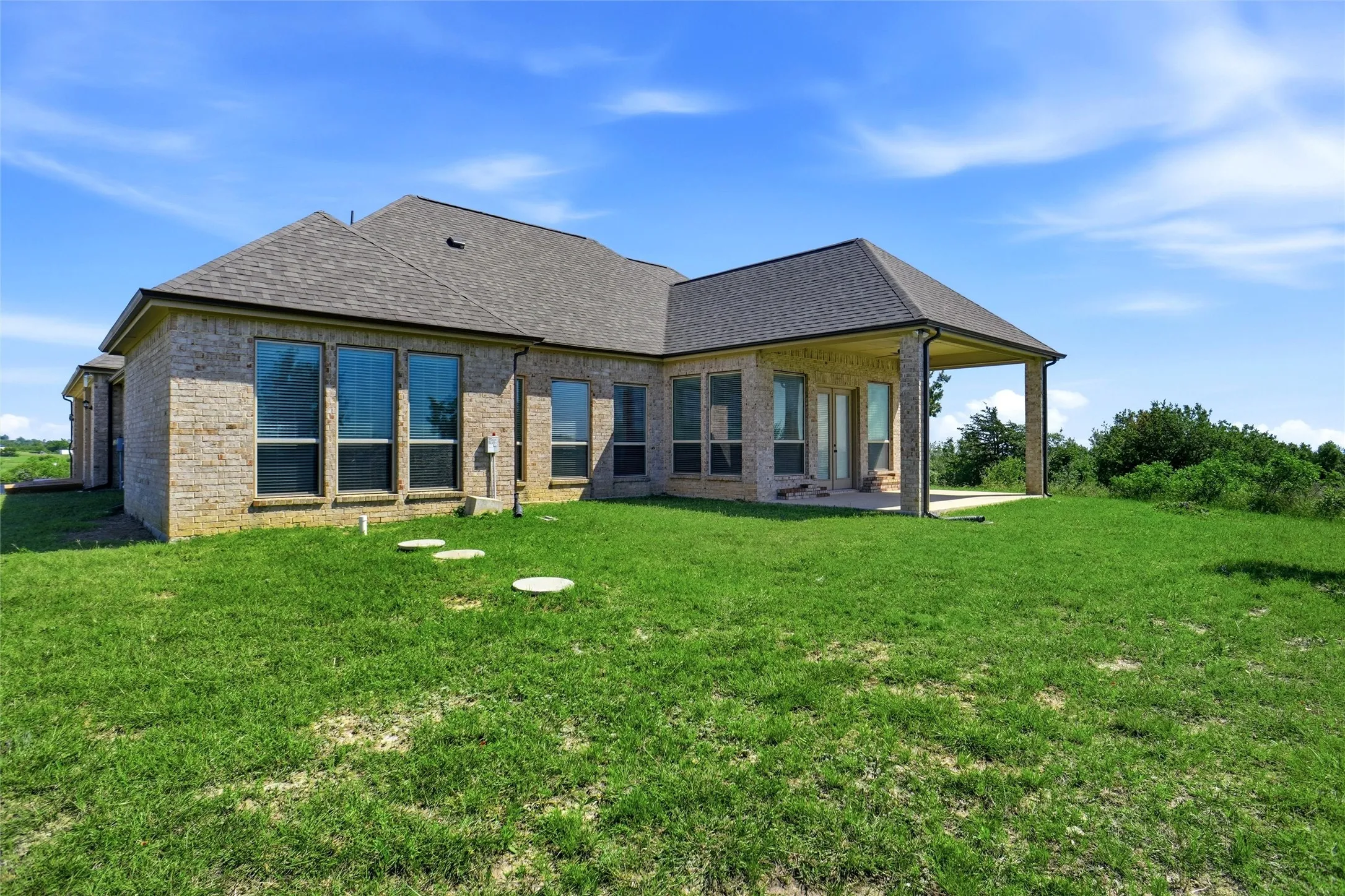 View of back of home