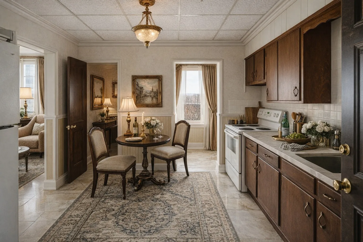 Virtually Renovated/staged