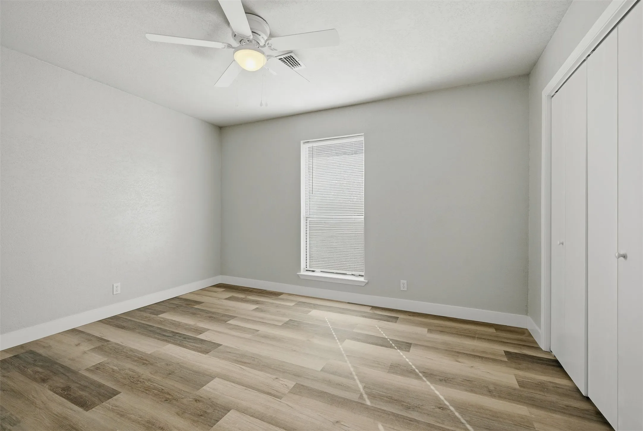 This guest room is just slightly bigger than the other one