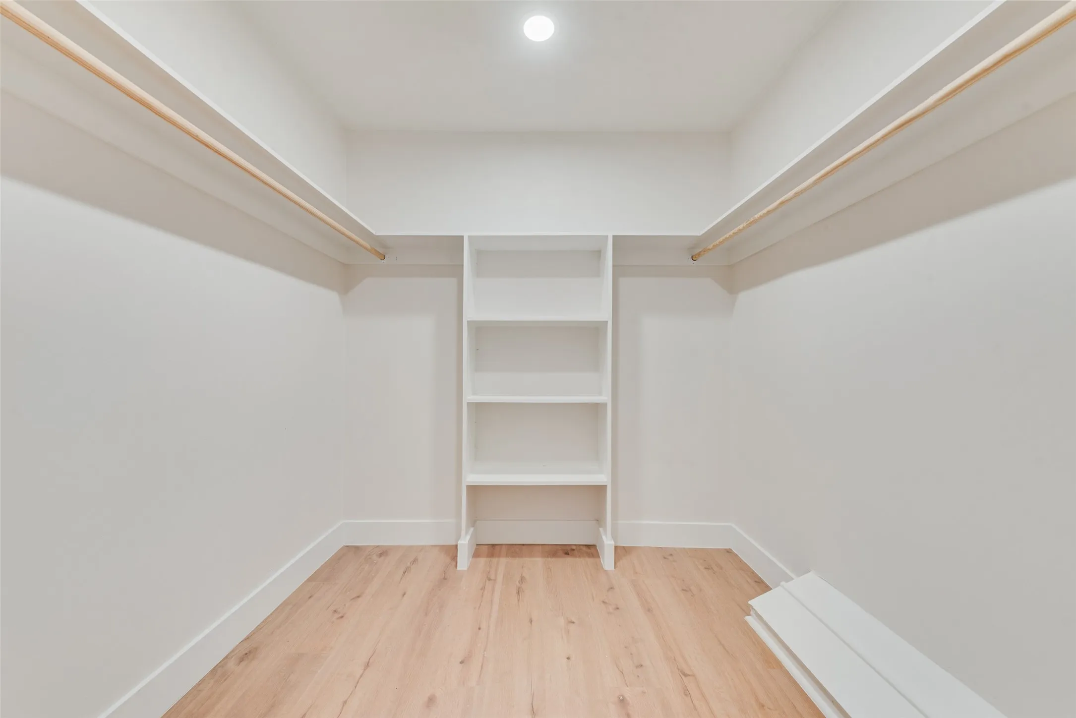 Primary closet