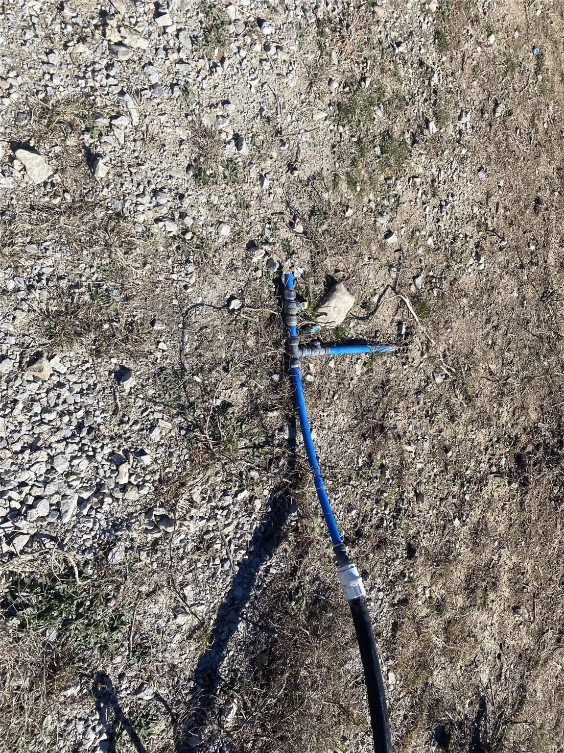 Water line for easy hook-up